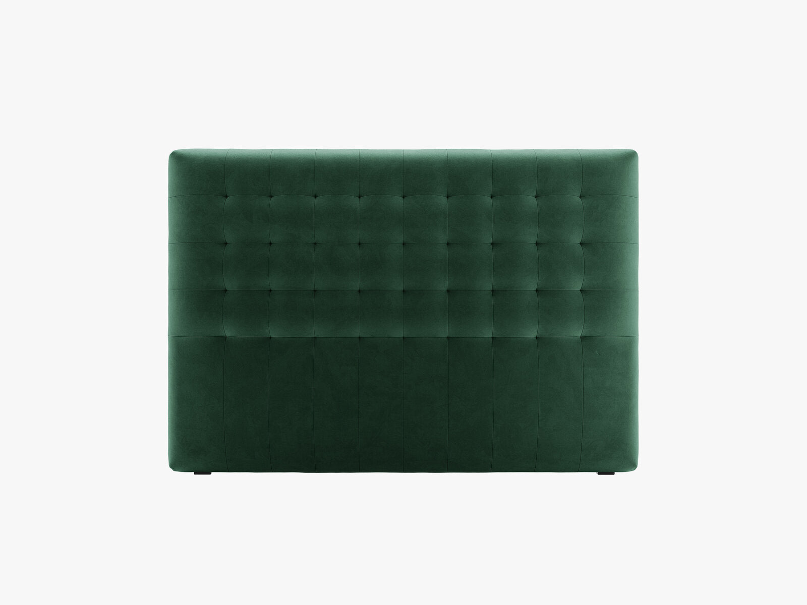Micadoni Nova Samtiger Kopfteil 120 cm (H 95 cm) Samt Paris Grün 140x95