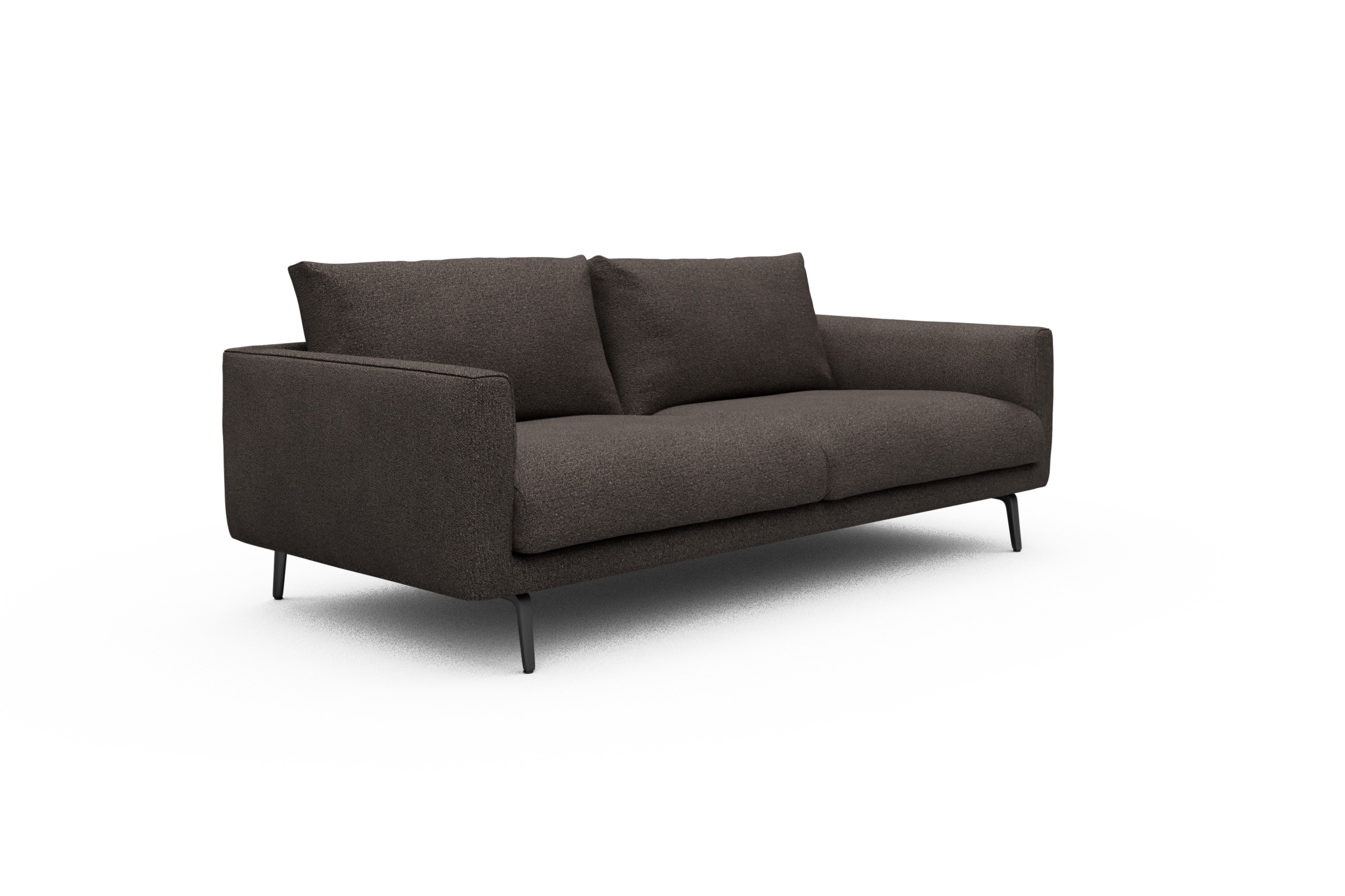 Sofa Karl 3-Sitzer Boucle-Taupe