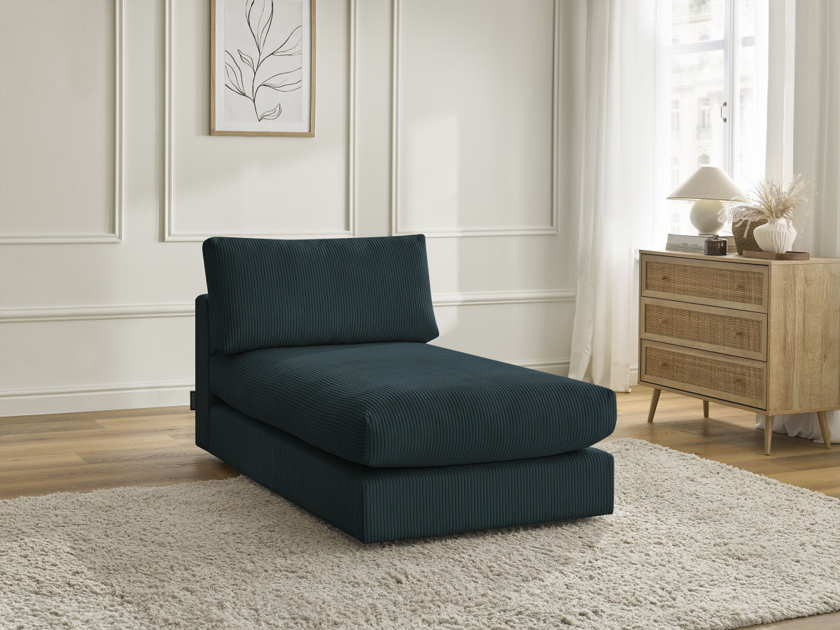 Bobochic Paris Méridienne-Modul Cordsamt Dunkelblau