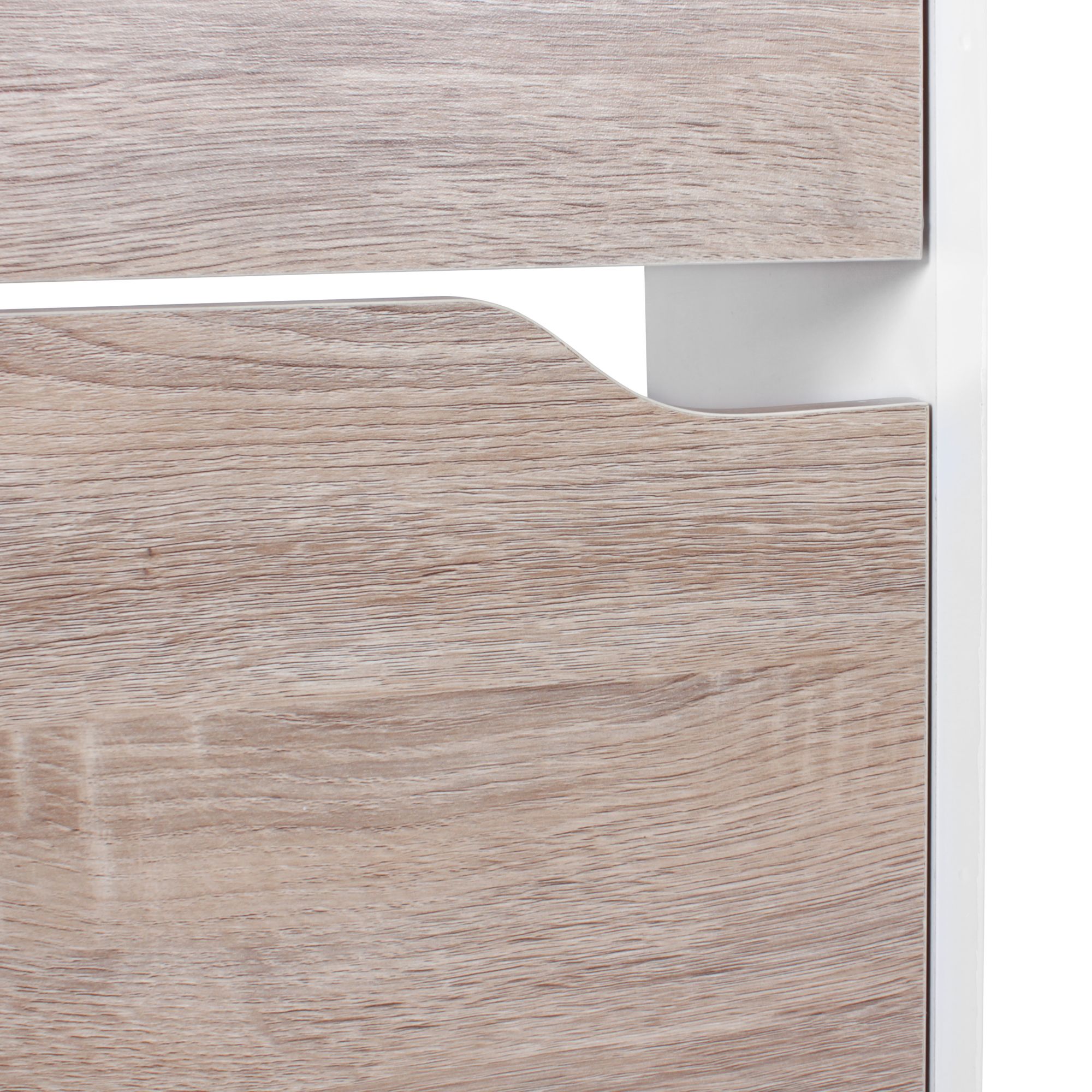 Schuhschrank Ebeltoft Weiß 60 × 24 × 150 cm