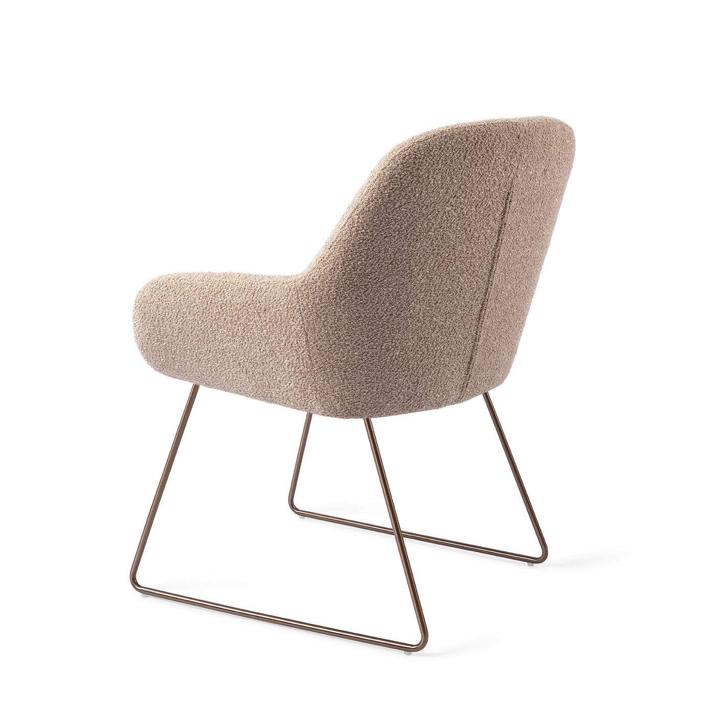 Jesper Home Esszimmerstuhl Kushi Flax Relax Slide Rose