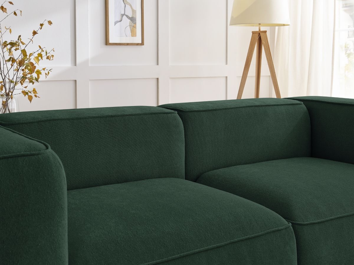 Bobochic Zephyr Sofa 2-Sitzer Strukturstoff Grün
