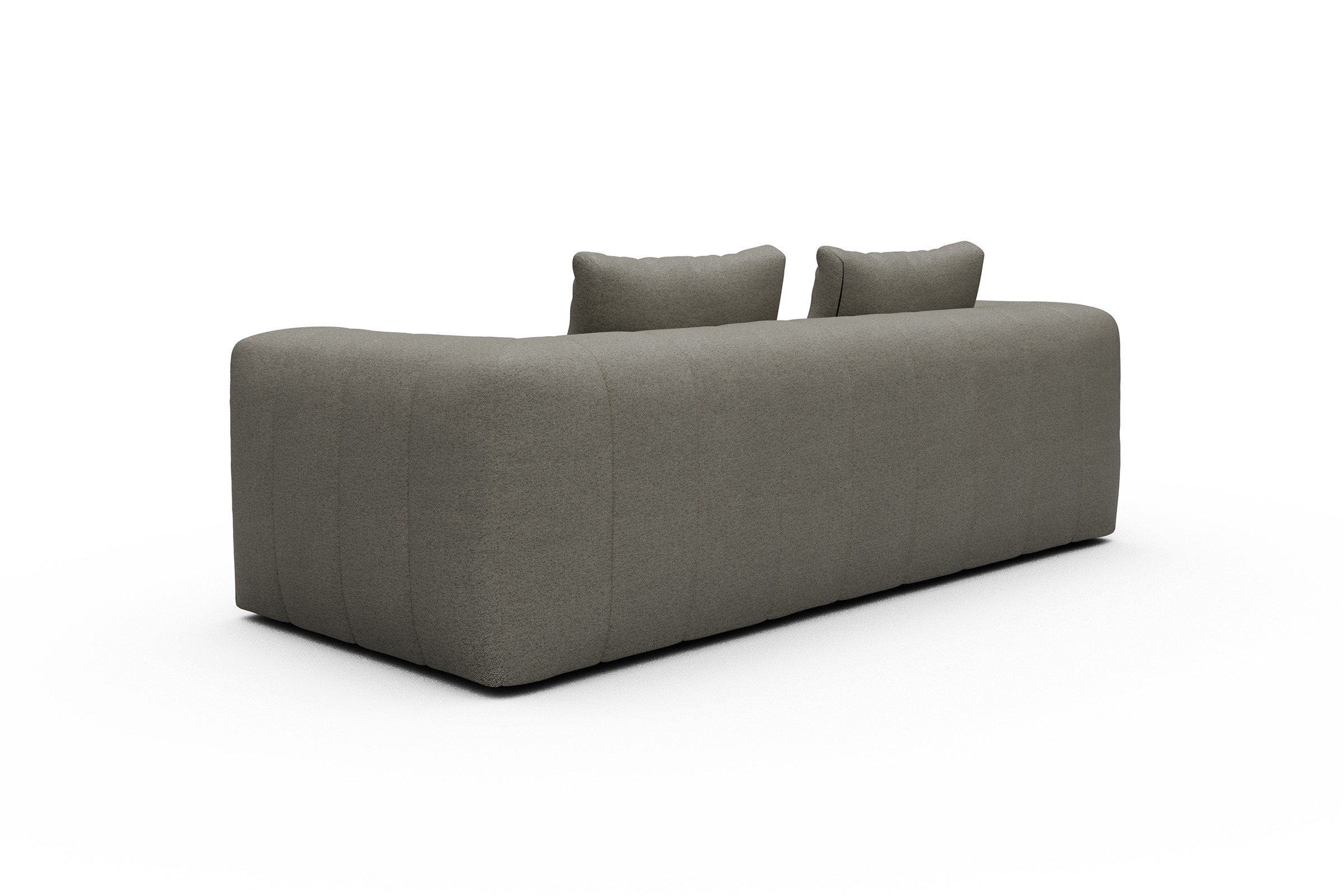 Sofa Hugo 3-Sitzer Denari-Warm-Grey