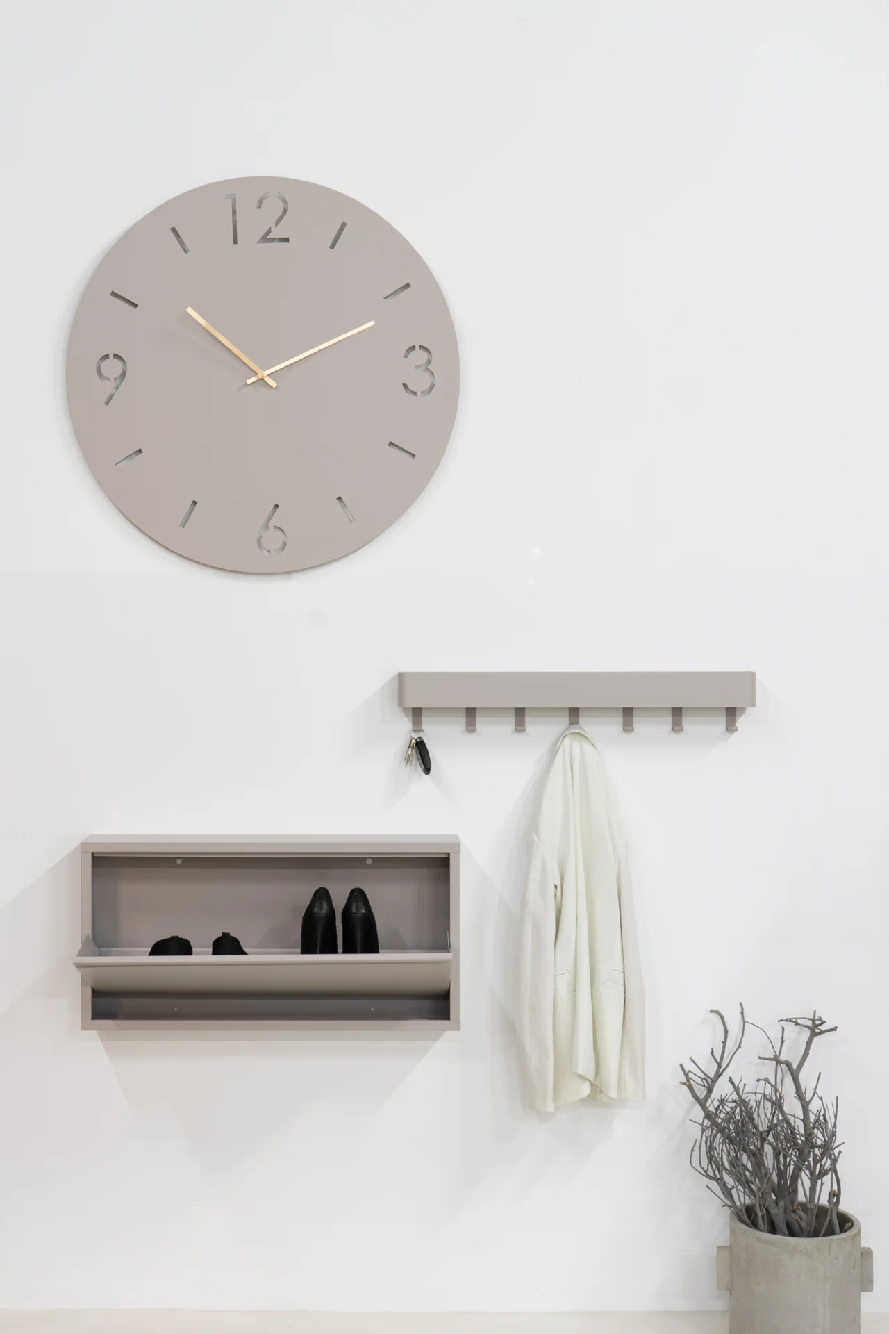 Spinder Design Play 7 Wandgarderobe Silky Taupe