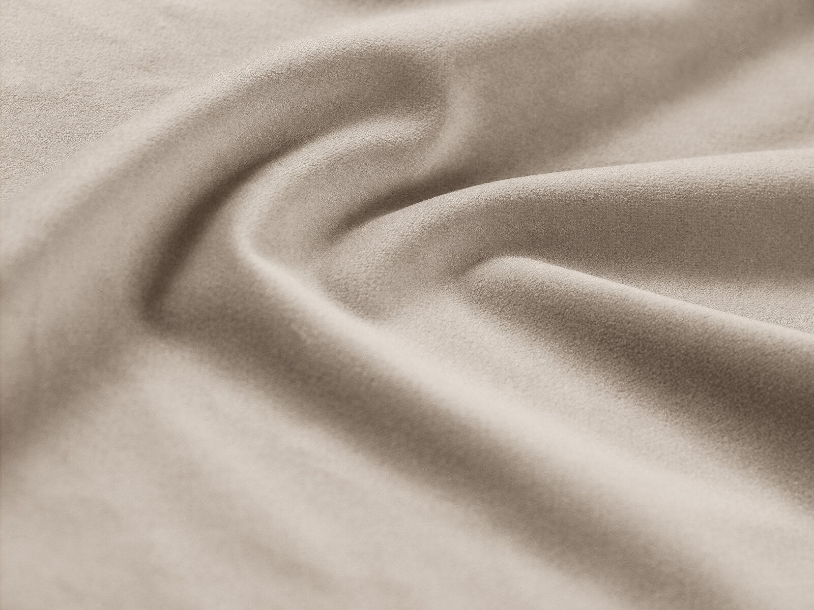 Micadoni Sessel Jodie 1-Sitzer Samt Bluvel Dunkelbeige