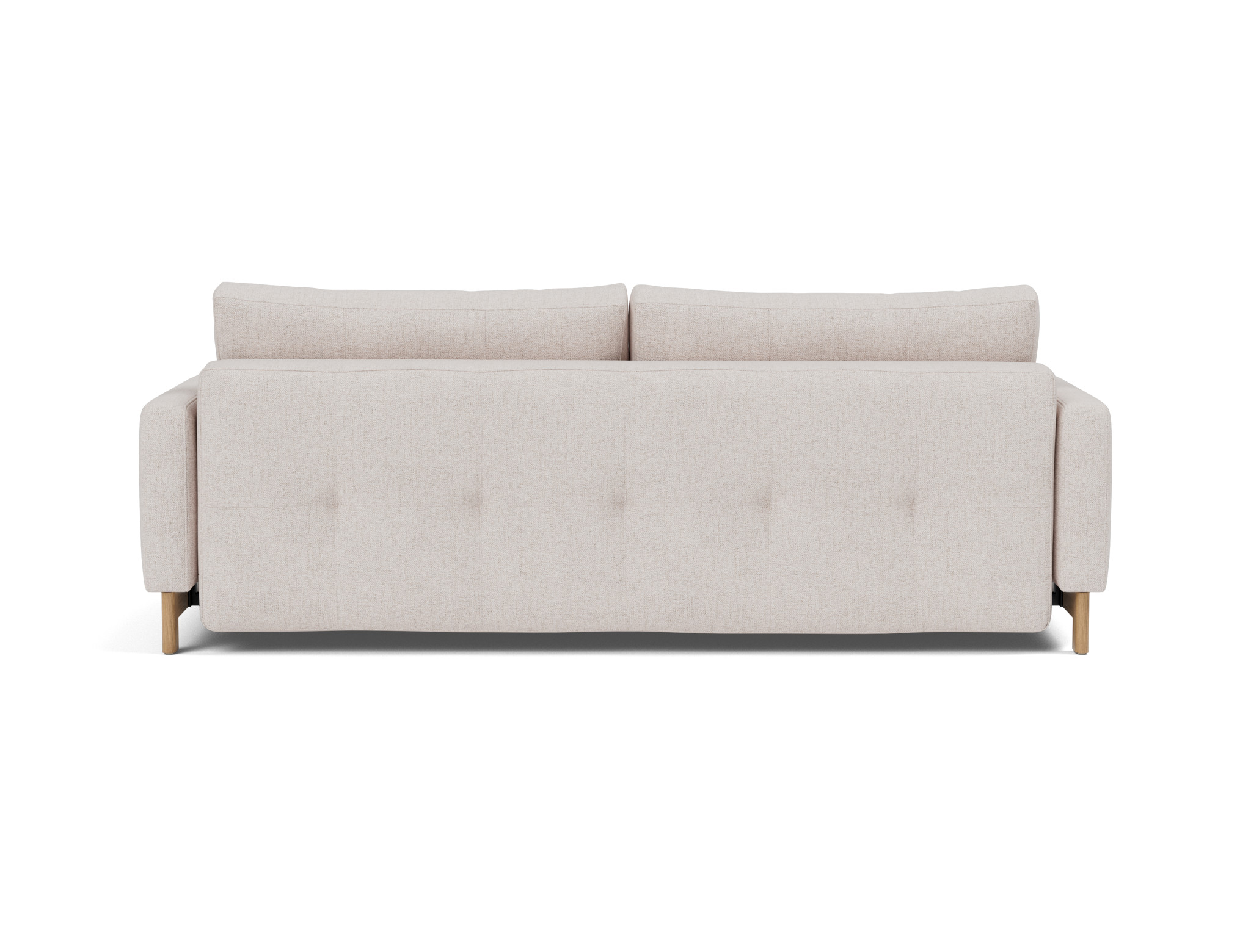 Schlafsofa Pyxis D.E.L. Strukturierter Stoff Weda 300-Weda-Sand