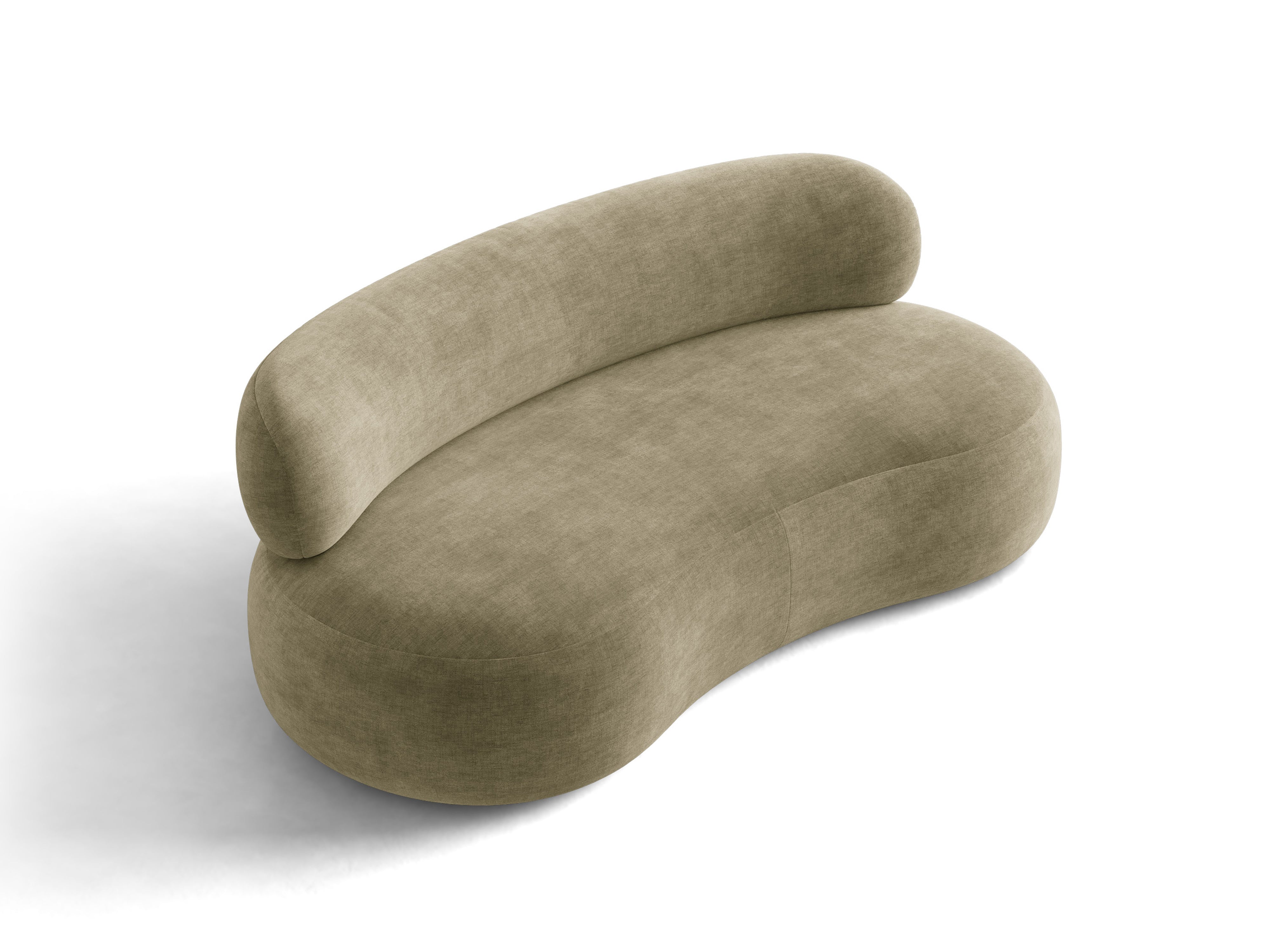 Micadoni Aura Sofa 3-Sitzer Chenille Golden Hellolive