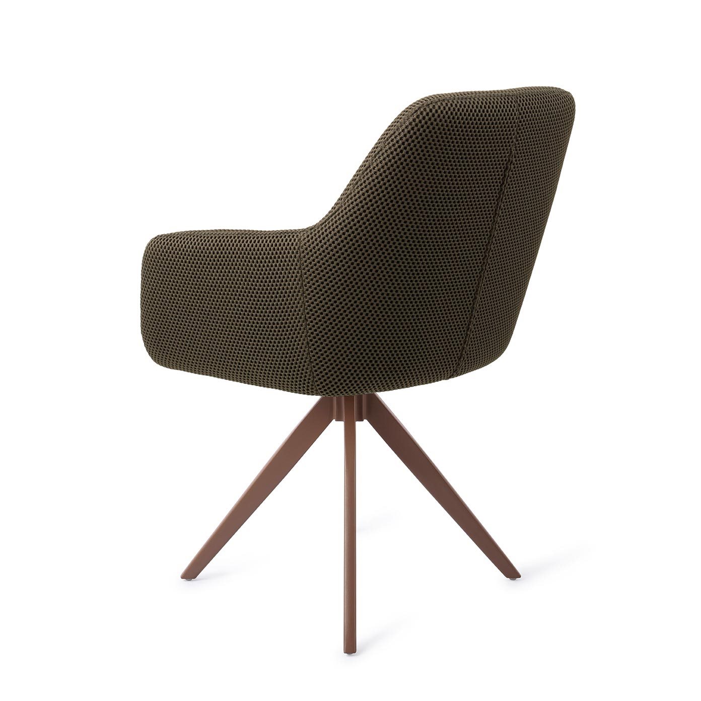 Jesper Home Esszimmerstuhl Hiroo Jungle-Jewel Turn Braun