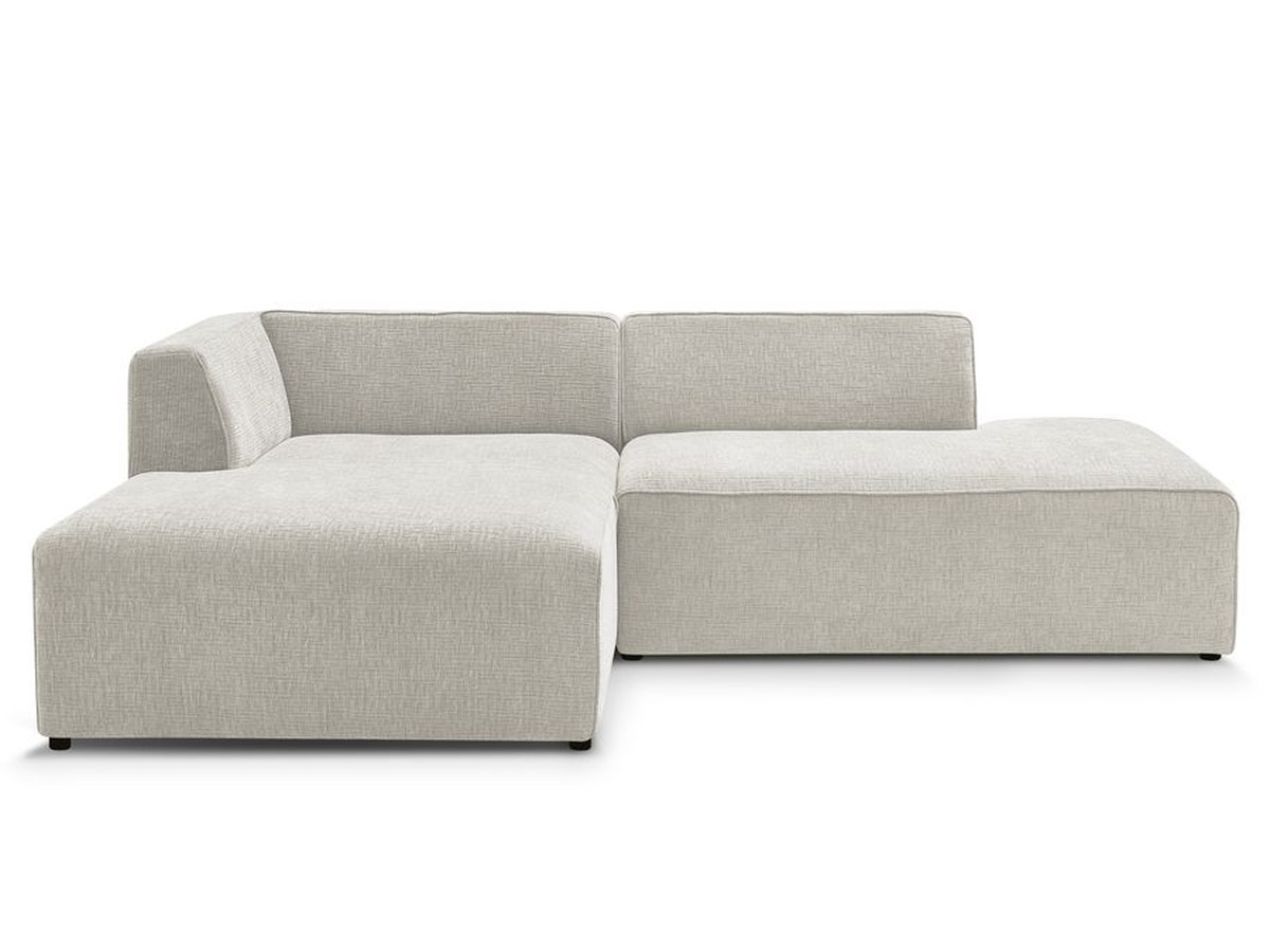 Bobochic Megeve Ecksofa Strukturstoff Beige Ecke links