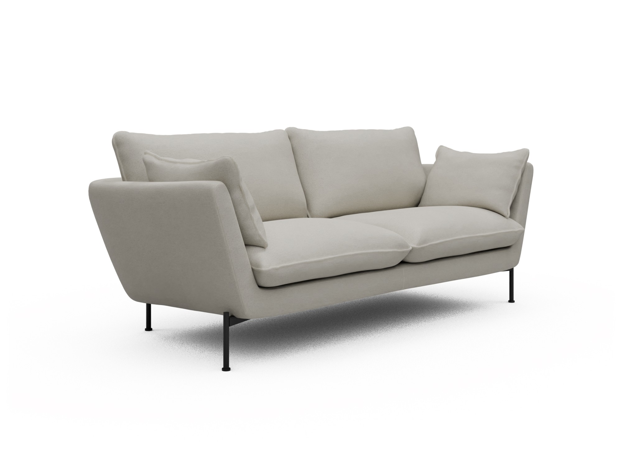 Skandi Home Sofa Anton 2-Sitzer Denari-Clean-Beige moebelfaktor