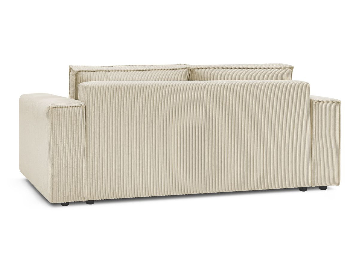 Bobochic Nihad Sofa 2-Sitzer Cordsamt Beige