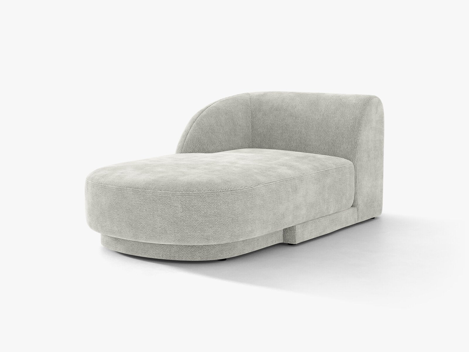 Micadoni Modul Miley 2-Sitzer Links Chenille Eden Silber