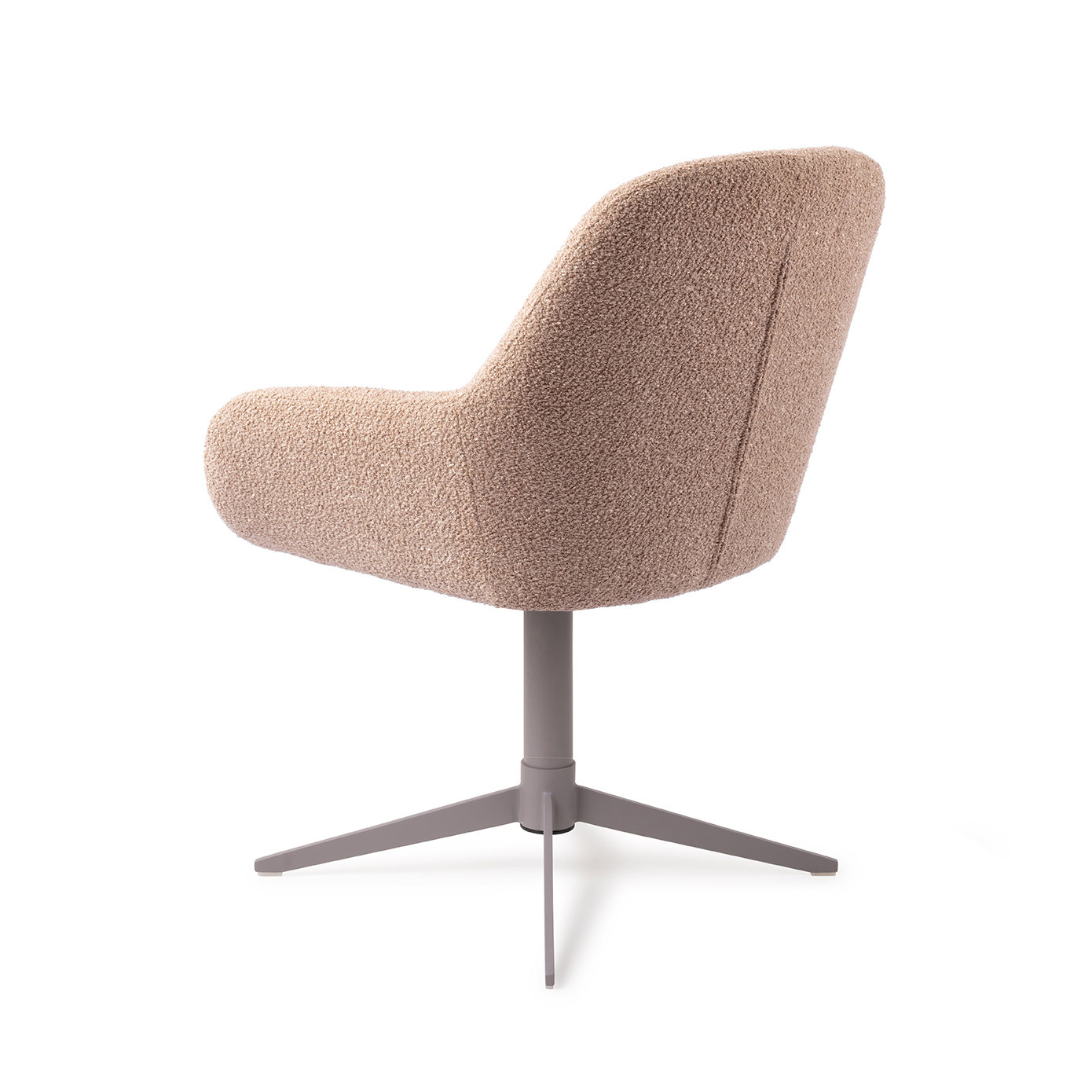 Jesper Home Esszimmerstuhl Kushi Flax Relax Quad Grau