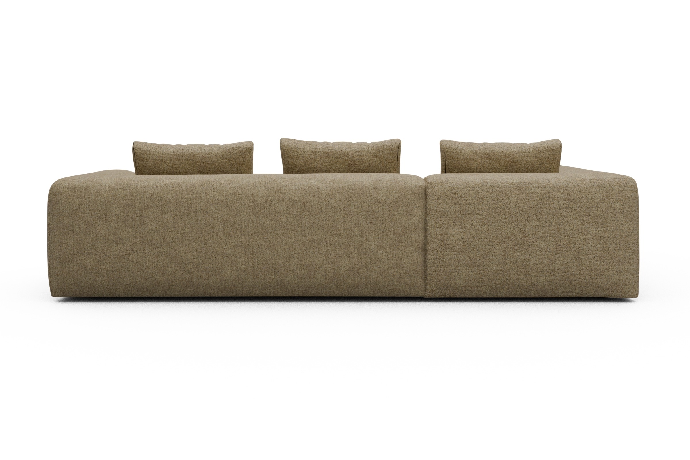 Ecksofa Fred Relax-Ecke links mit 2,5-Sitzer Carreno-Silician-Yellow