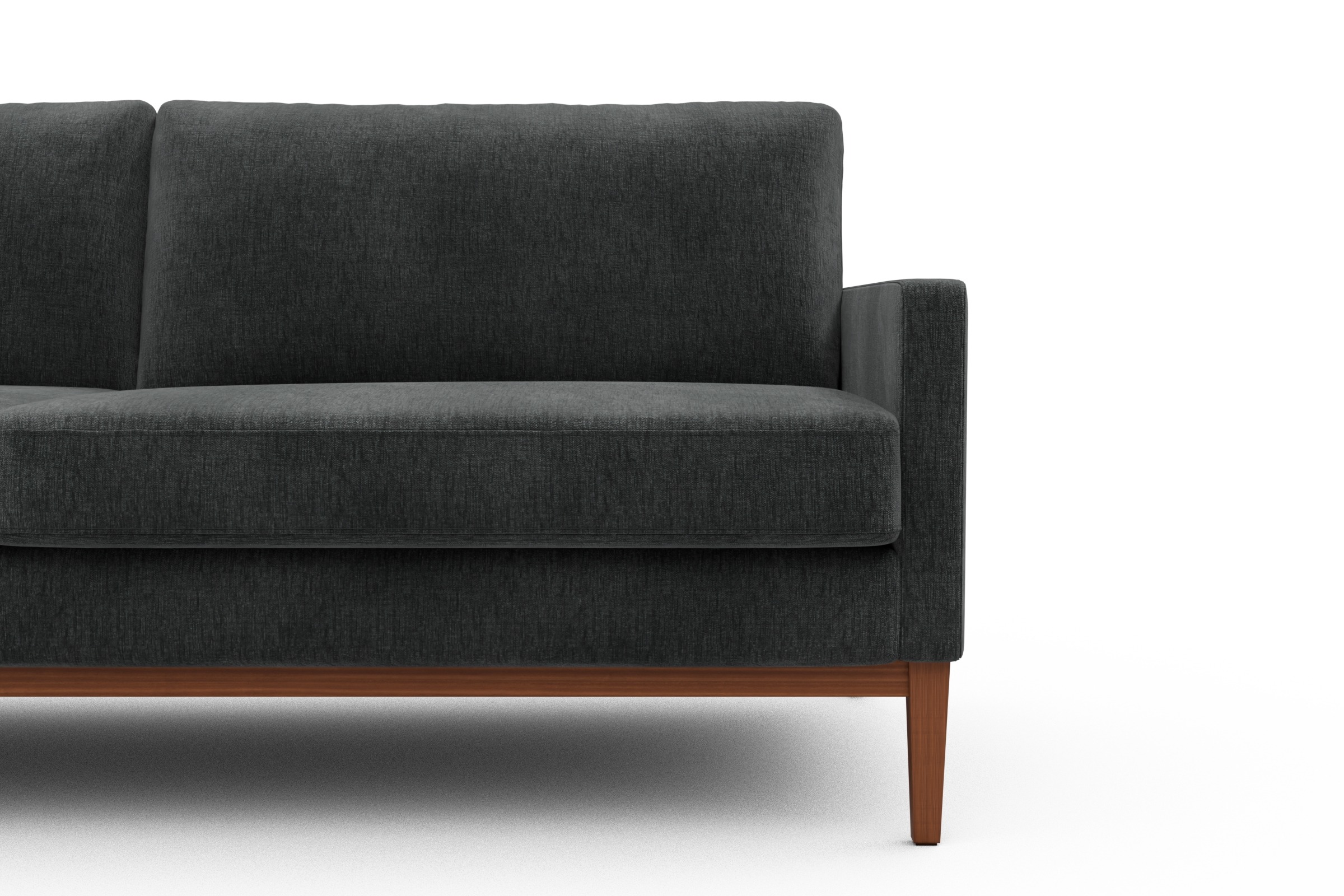 Sofa Bodo 2-Sitzer Smooth-Deep-Warm-Grey