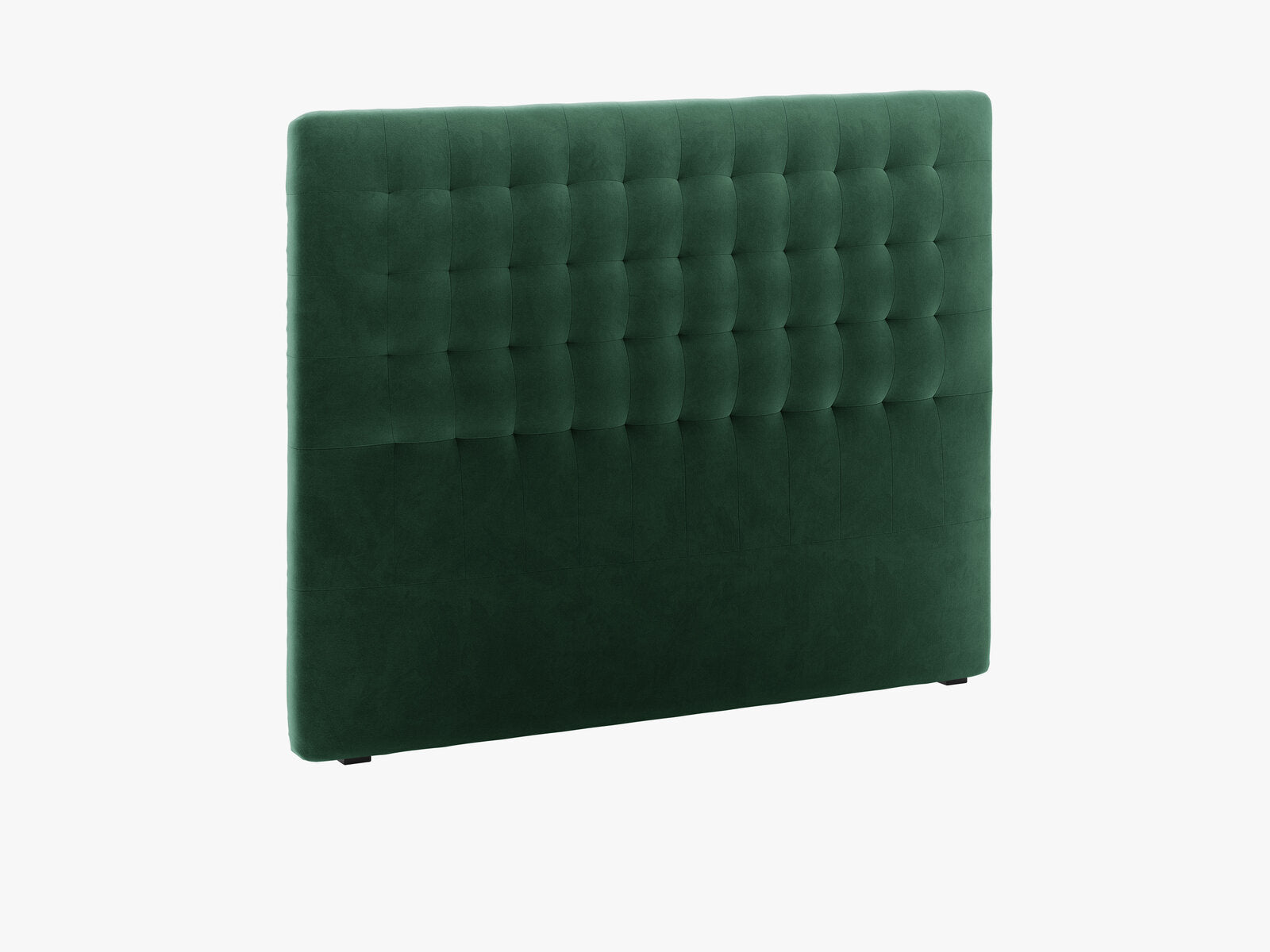Micadoni Nova Samtiger Kopfteil 120 cm (H 120 cm) Samt Paris Grün 160x120