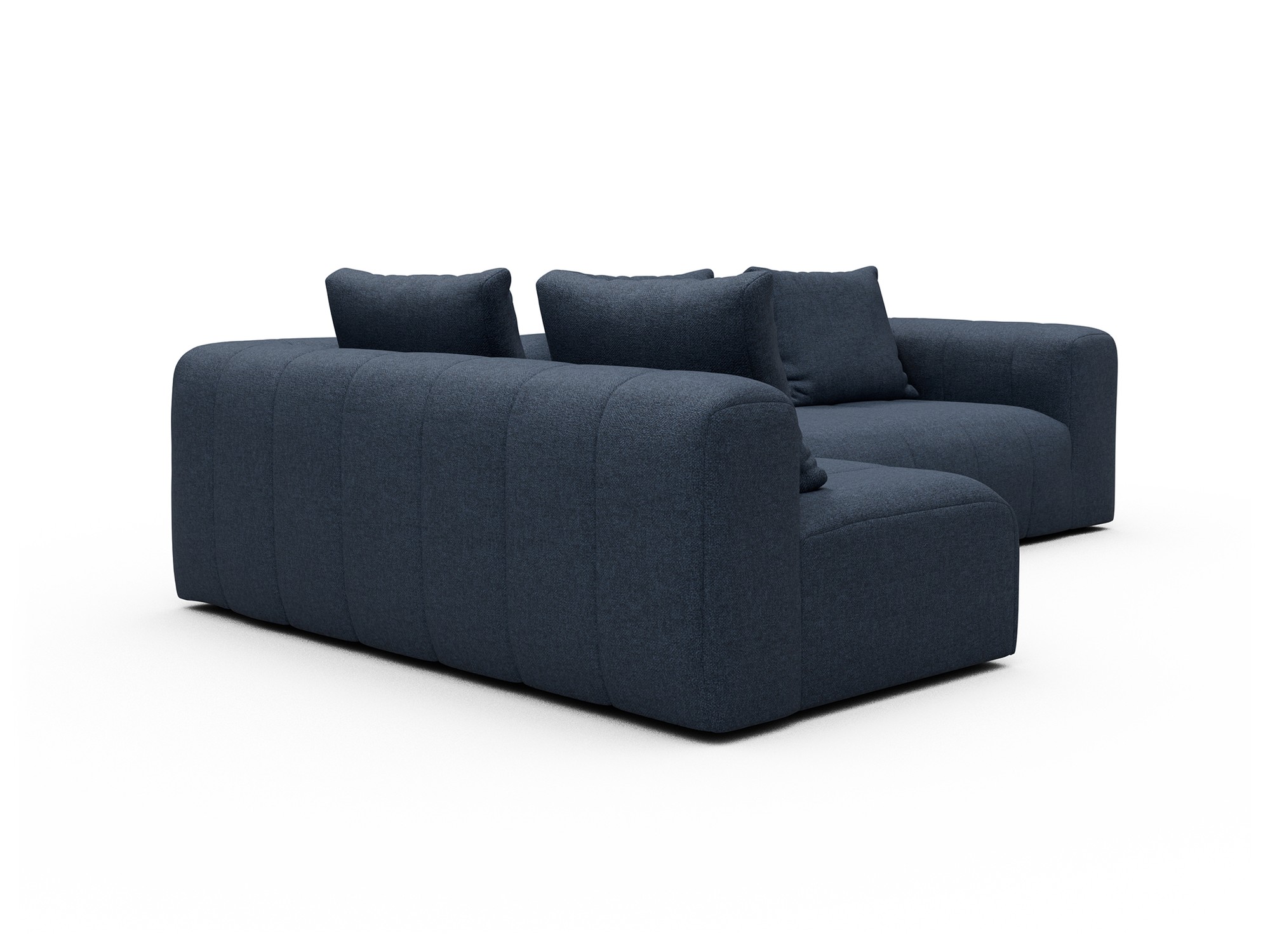 Hugo 2x 2,5-Sitzer Armlehne rechts Sama-Deep-Blue moebelfaktor