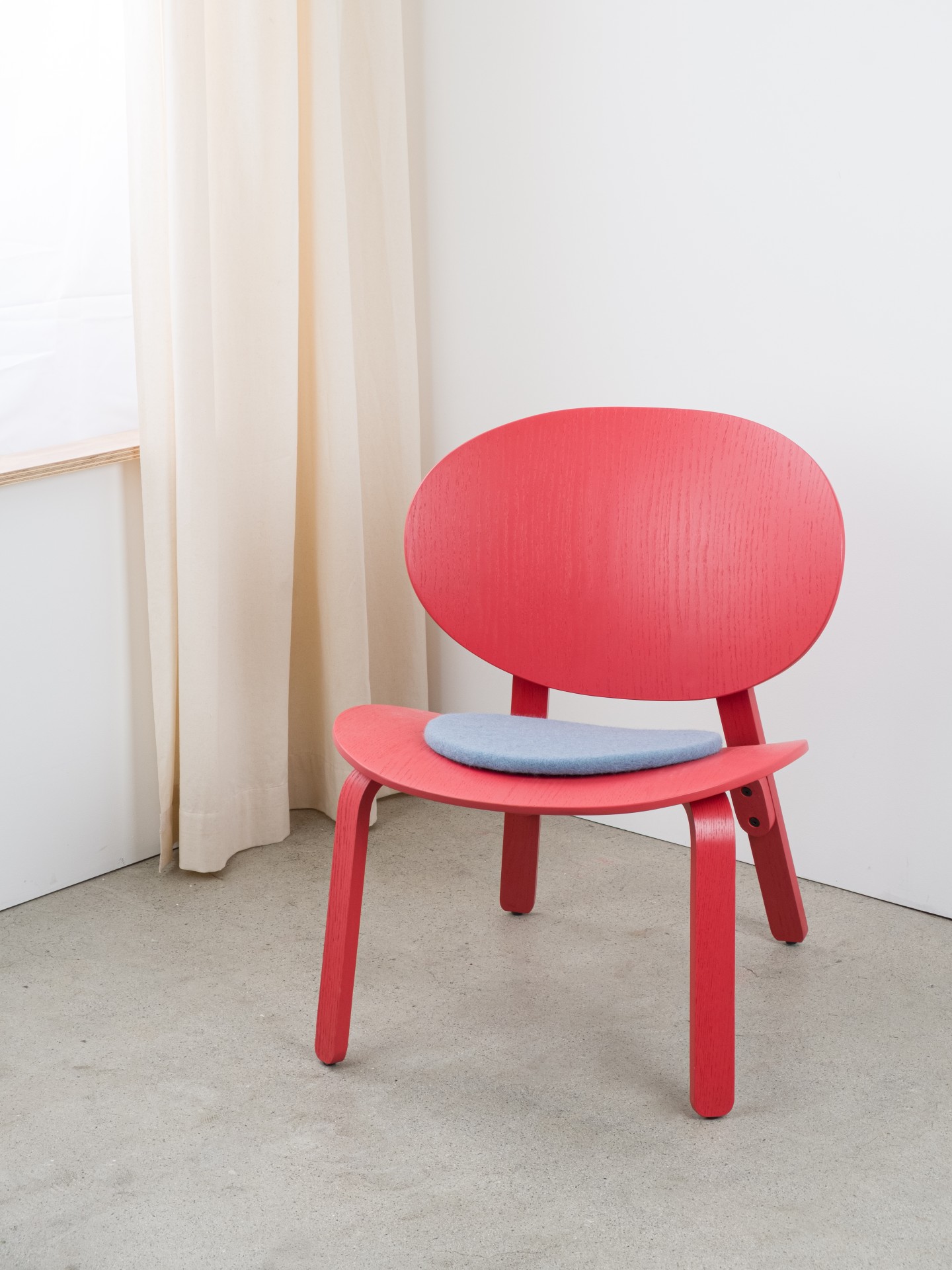 myfelt Mia - Flache Sitzauflage rund