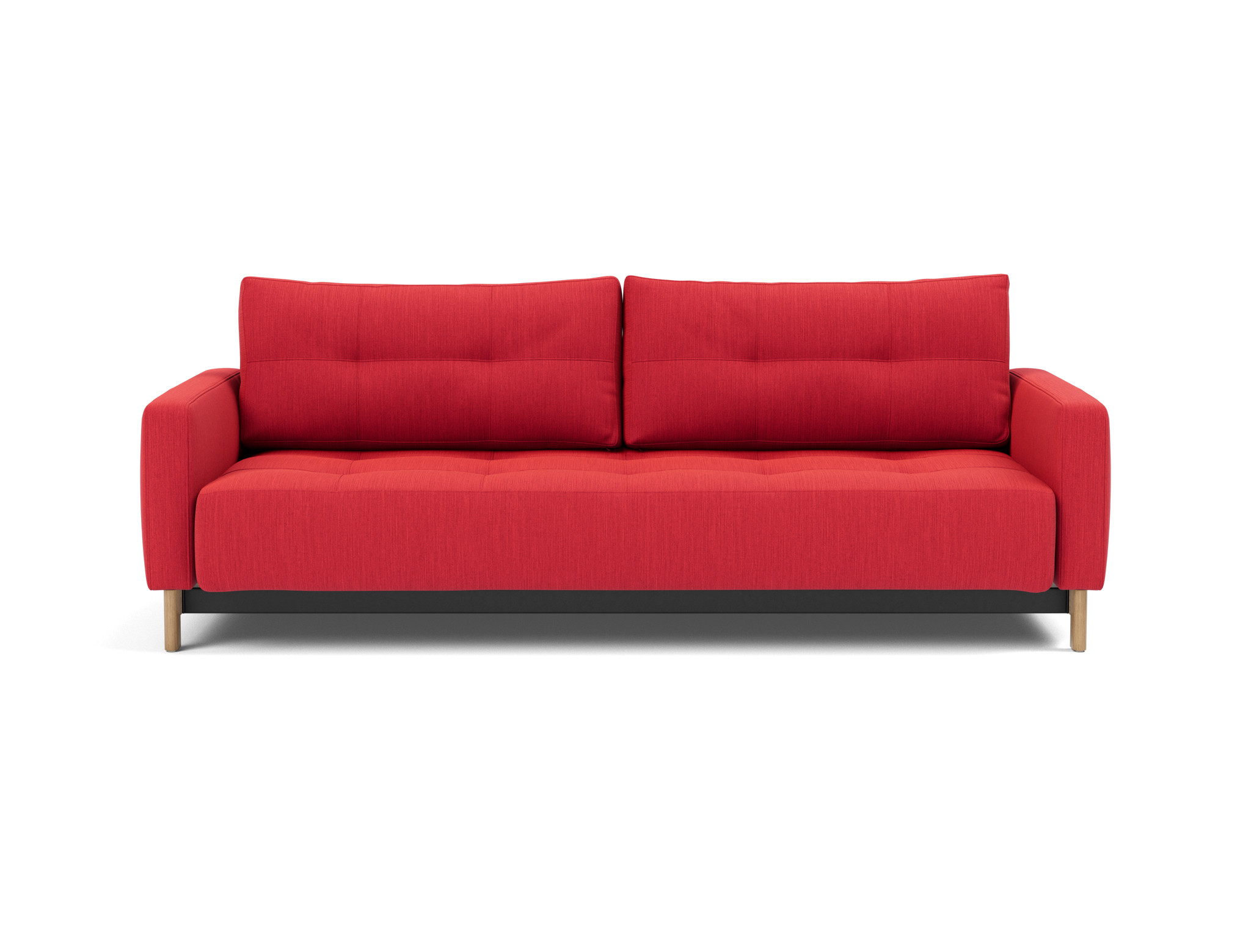 Schlafsofa Pyxis D.E.L. Flachgewebe Elegance 511-Red