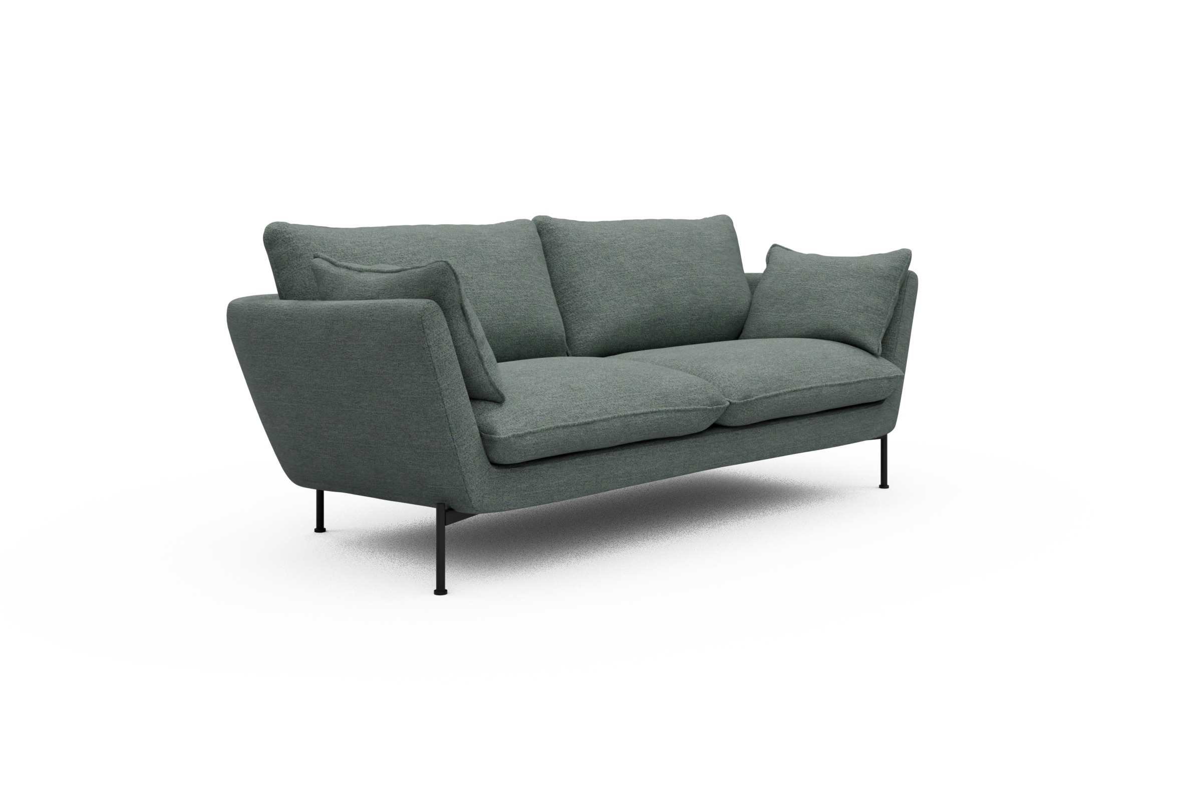 Sofa Anton 2-Sitzer Carreno-Ice-Blue