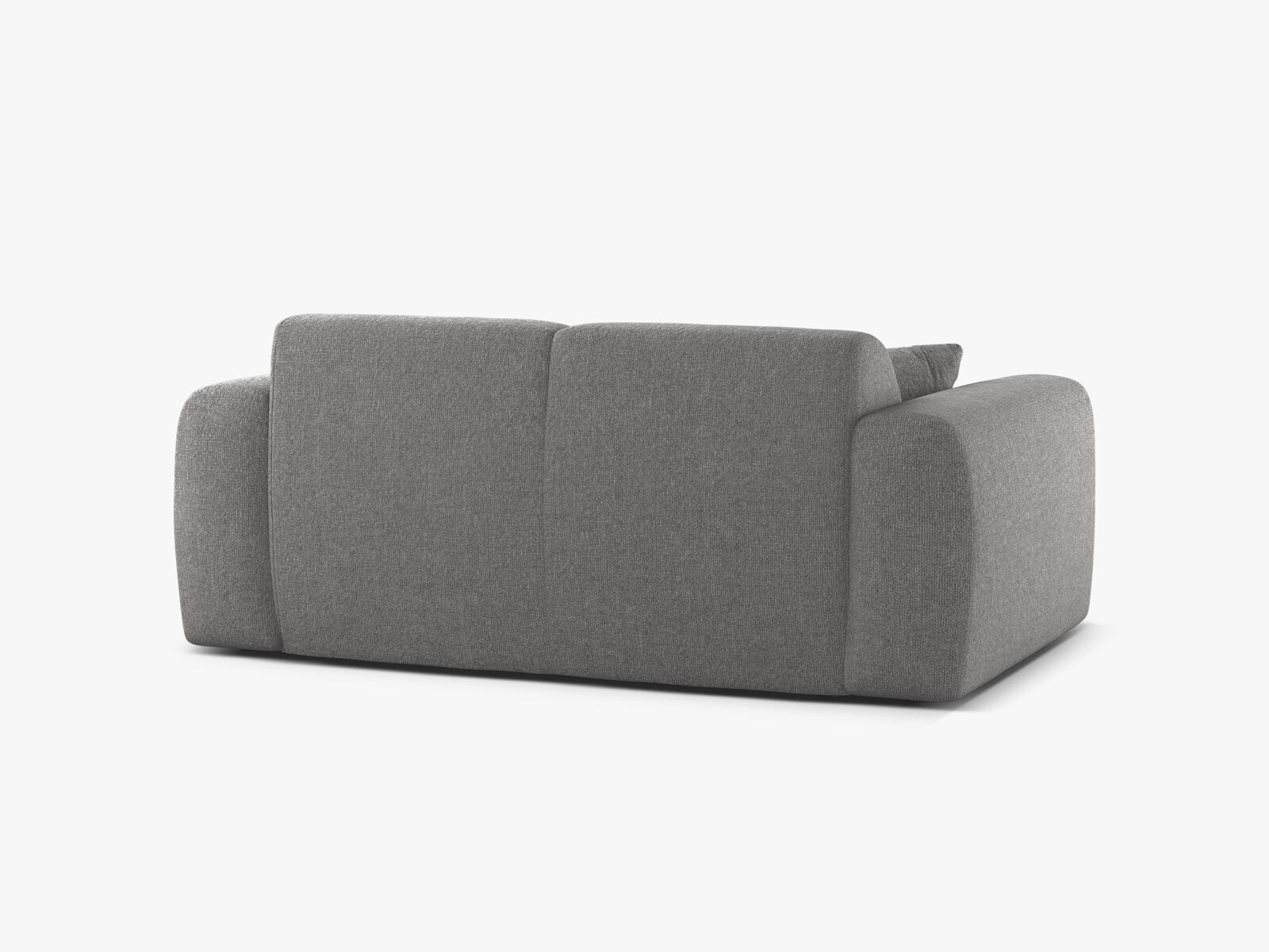 Micadoni Sofa Molino 2-Sitzer Chenille Eden Hellgrau