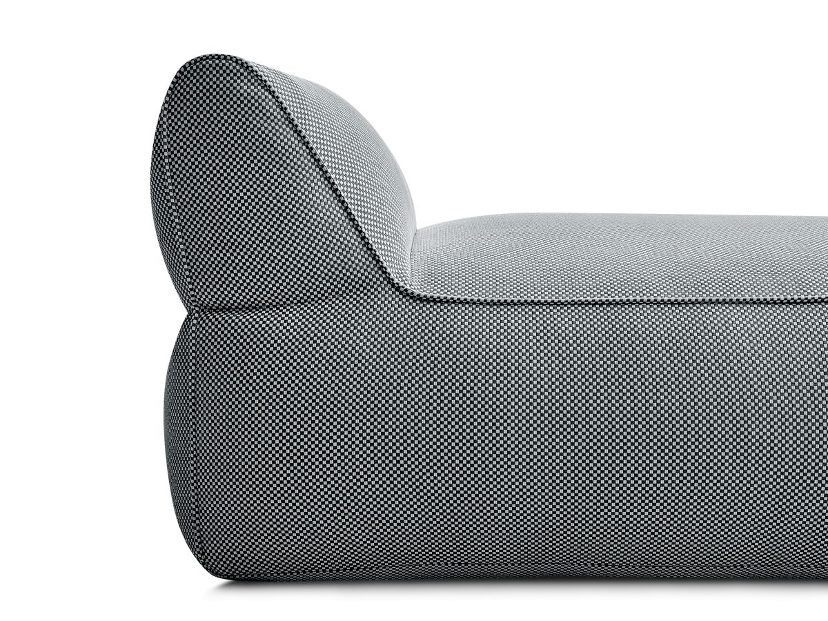 Bobochic Riviera Méridienne-Modul Melange-Stoff Schwarz