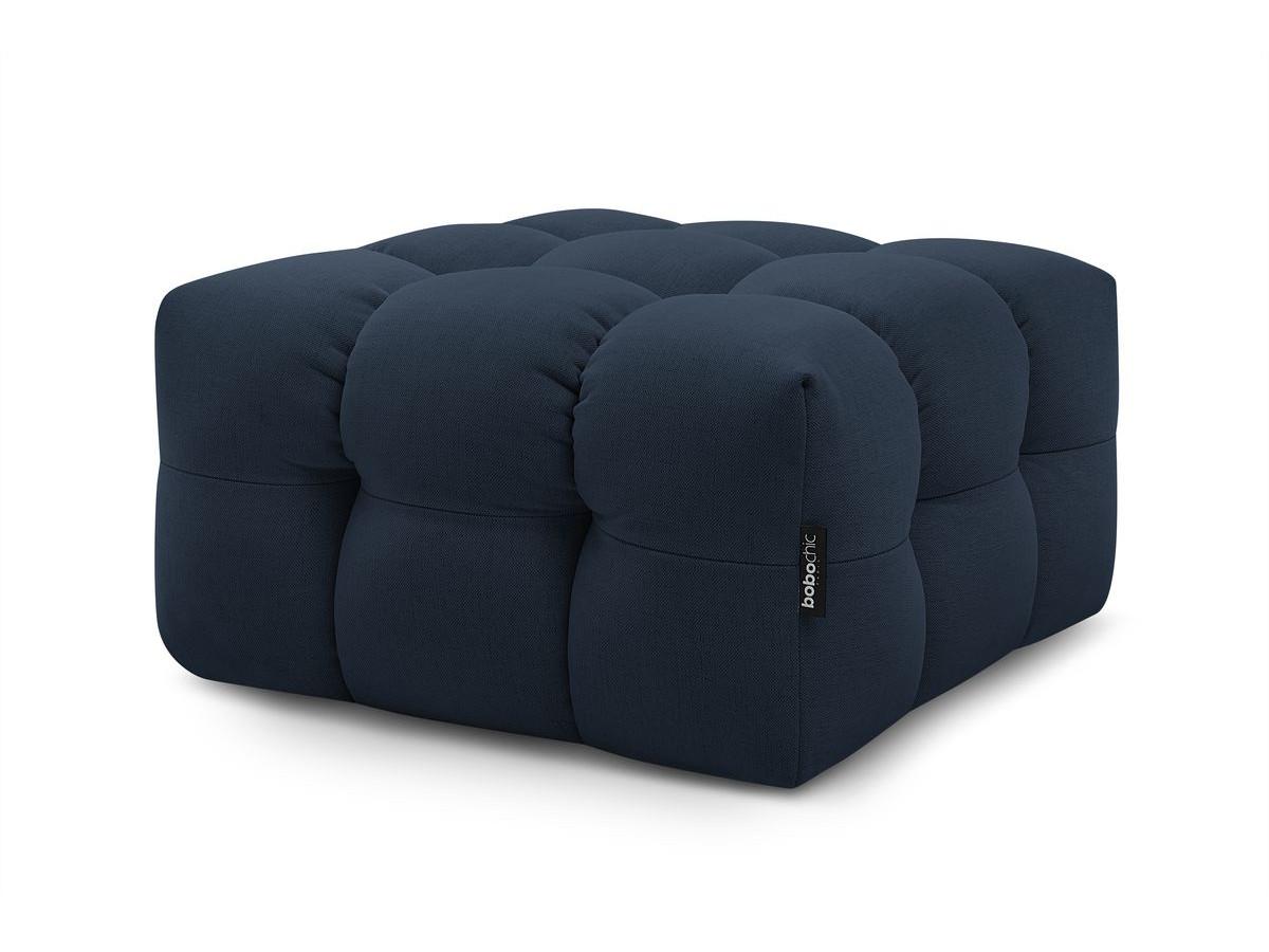 Bobochic Cloud Pouf Stoff Dunkelblau