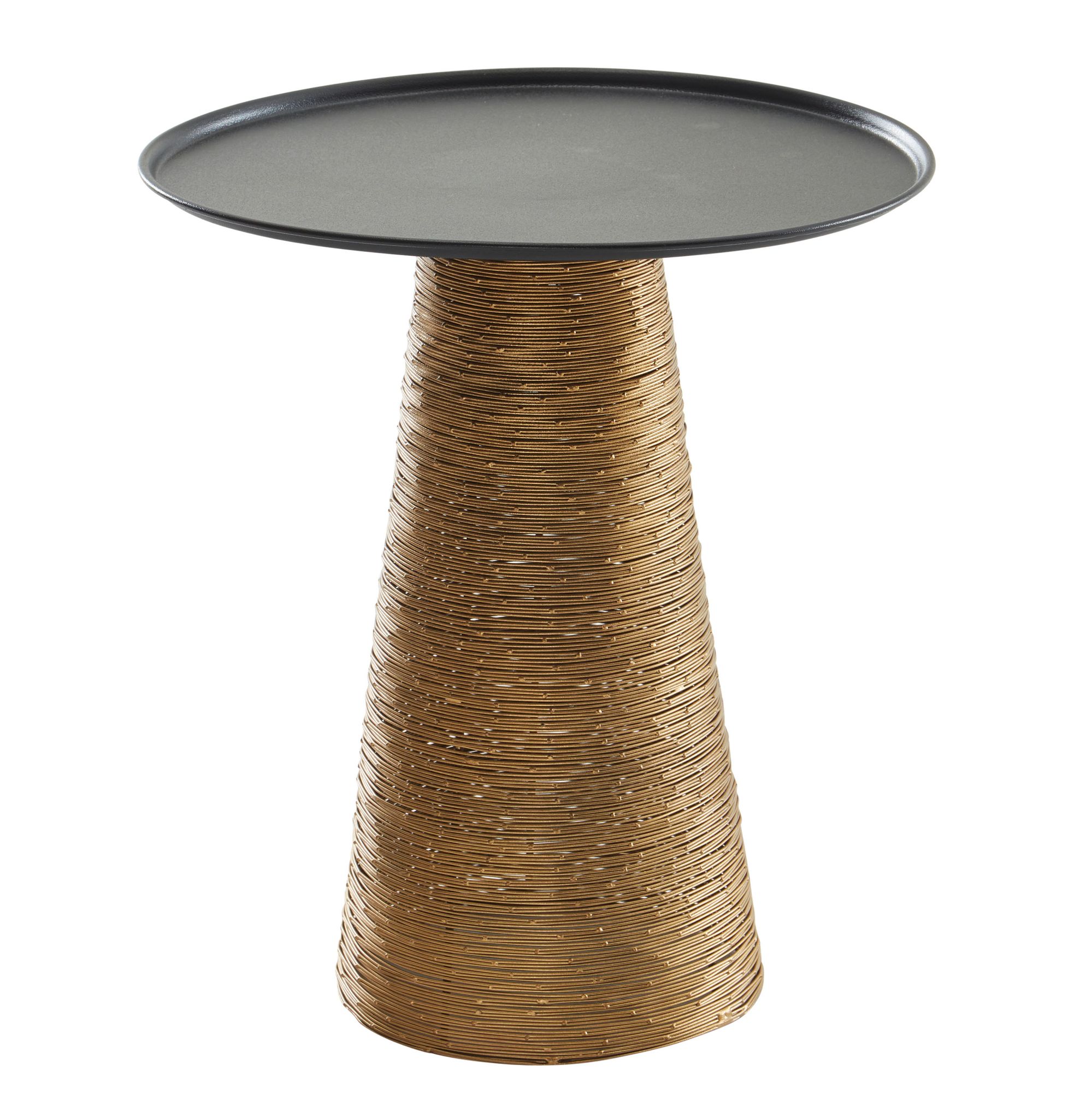 Beistelltisch Vogar Metall Gold Ø 40 cm