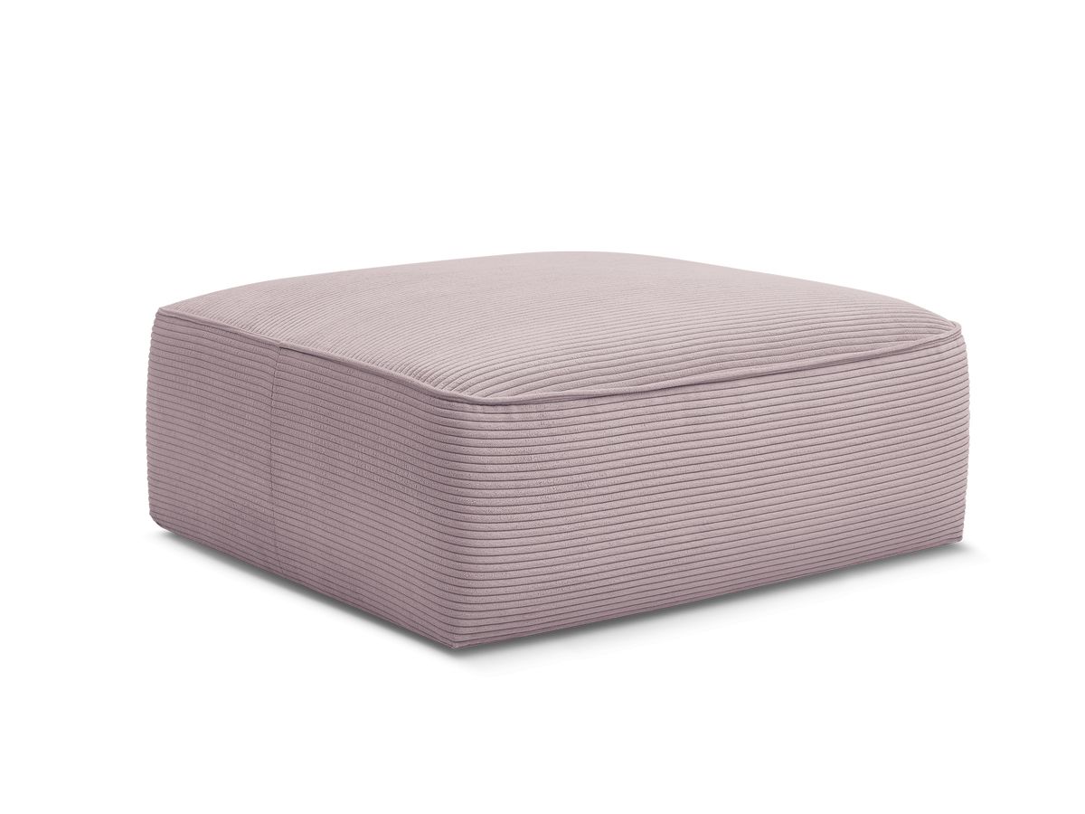 Bobochic Leopold Pouf Cordsamt Violett