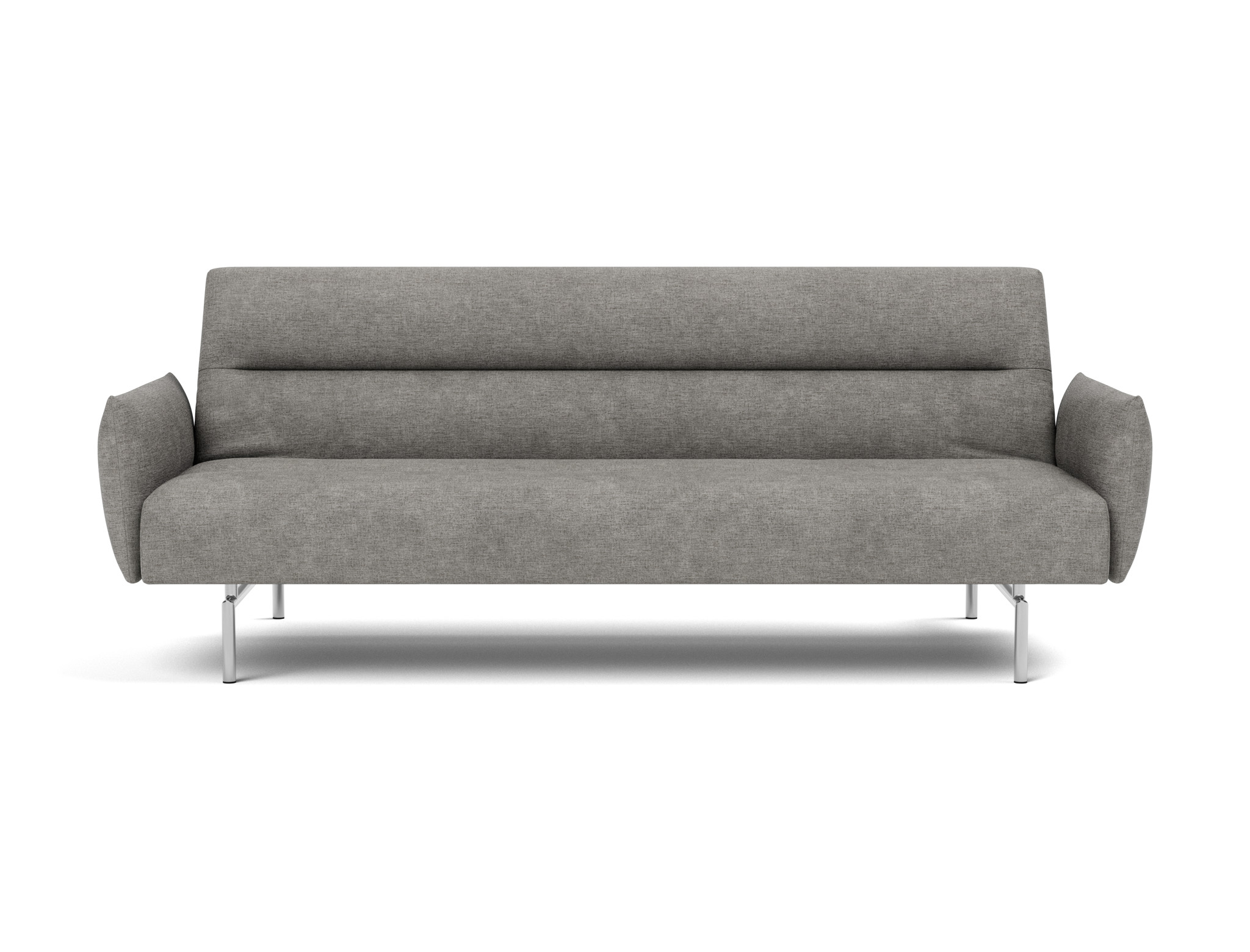Schlafsofa Jillis mit Armlehnen Flachgewebe Avella 282-Warm-Grey