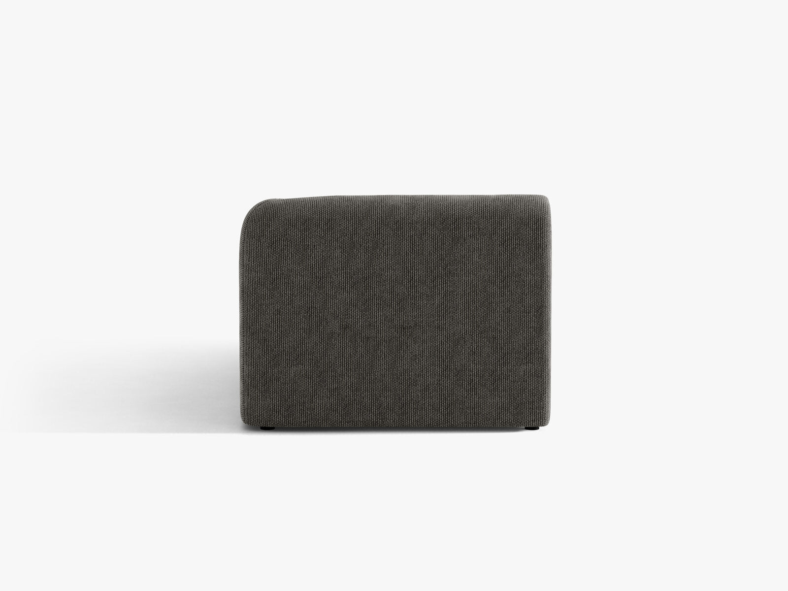 Micadoni Modul Miley 2-Sitzer Rechts Chenille Haga Grau