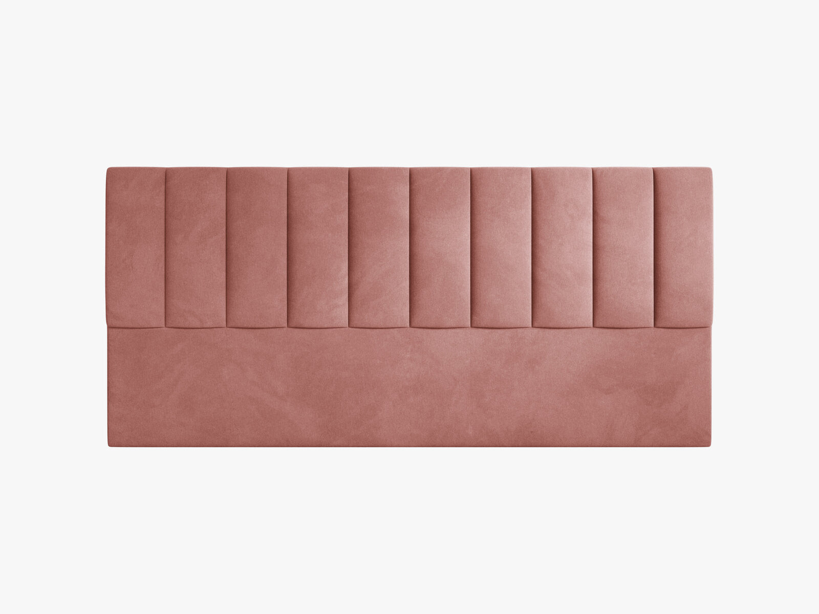 Micadoni Marl Samtiger Kopfteil 140 cm (H 95 cm) Samt Magic Velvet Rosa 200x95