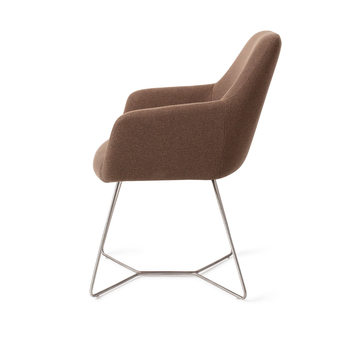 Jesper Home Esszimmerstuhl Hiroo Rustic-Rye Beehive Stahl