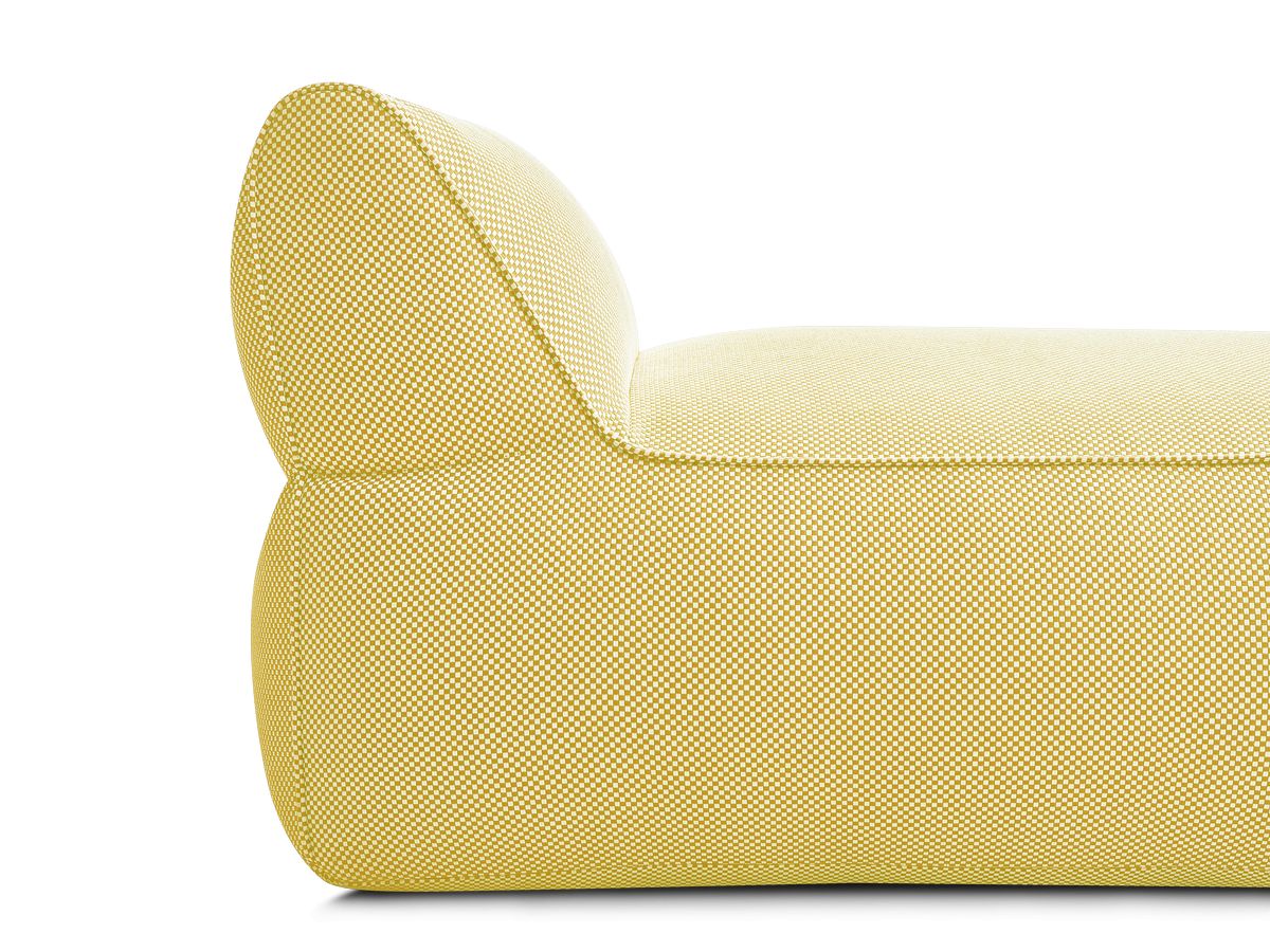 Bobochic Riviera Méridienne-Modul Melange-Stoff Gelb