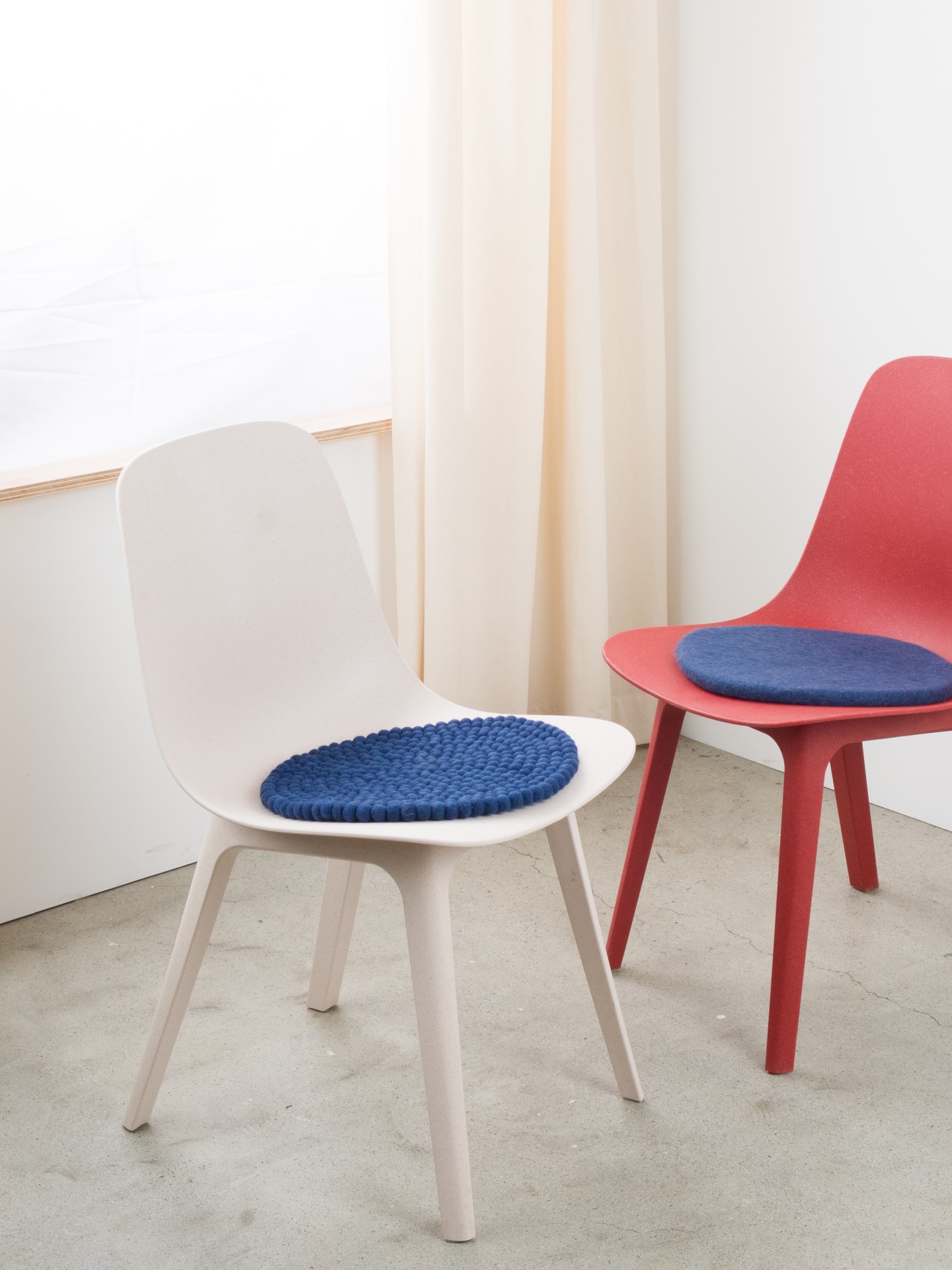 myfelt Alva - Flache Sitzauflage rund