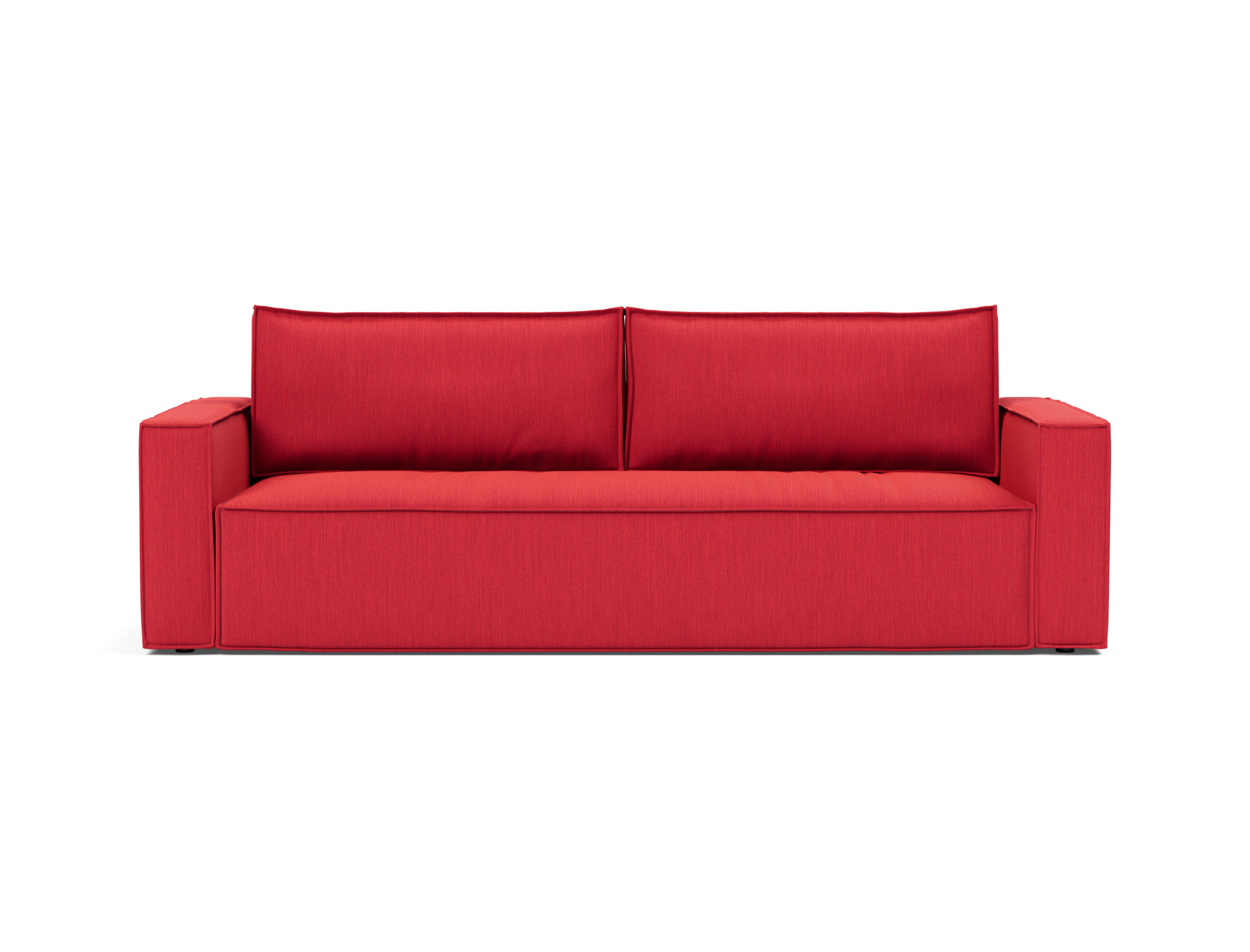 Schlafsofa Newilla Flachgewebe Elegance 511-Red
