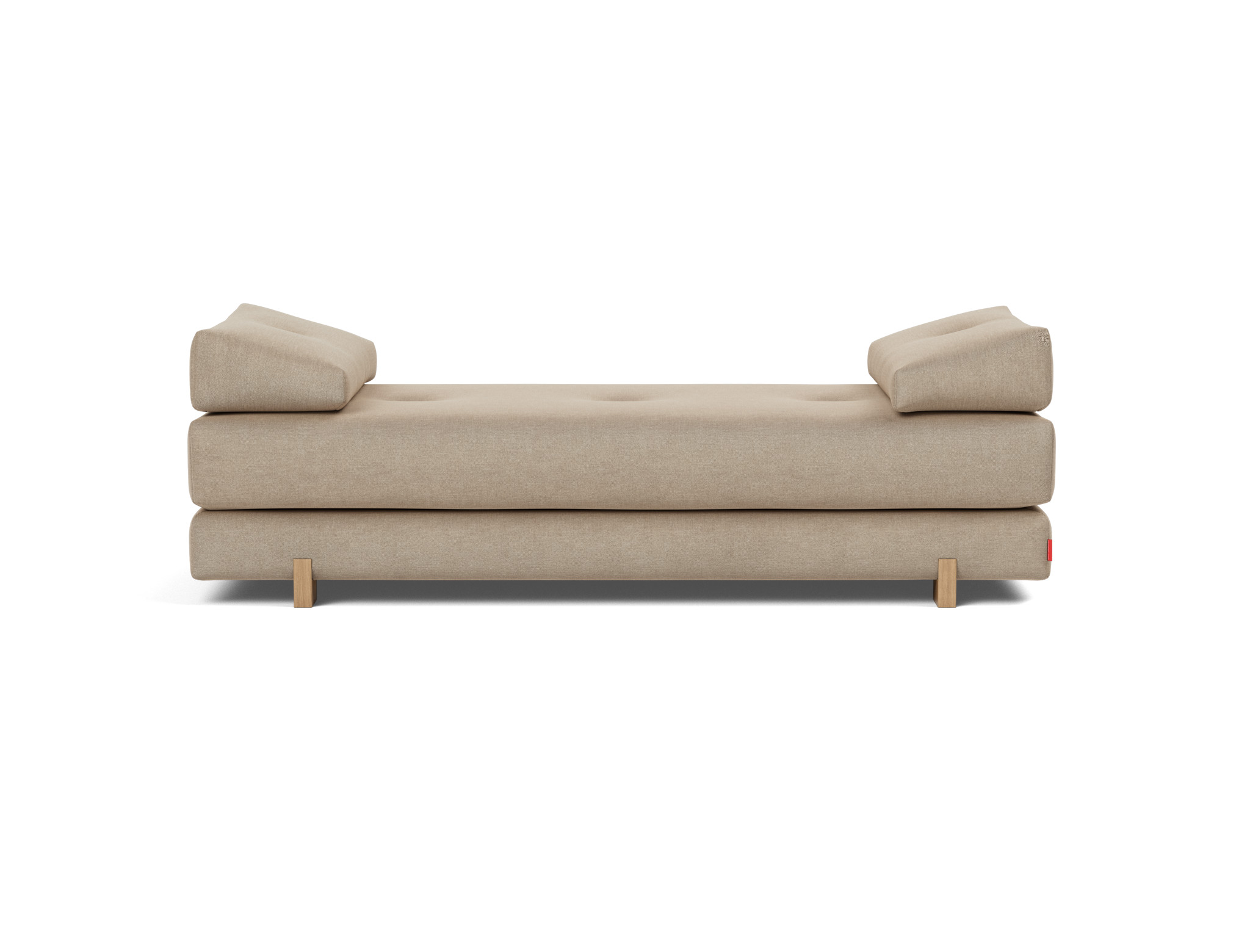 Tagesbett Sigmund Flachgewebe Phobos 587-Mocha Beine Drip Eiche
