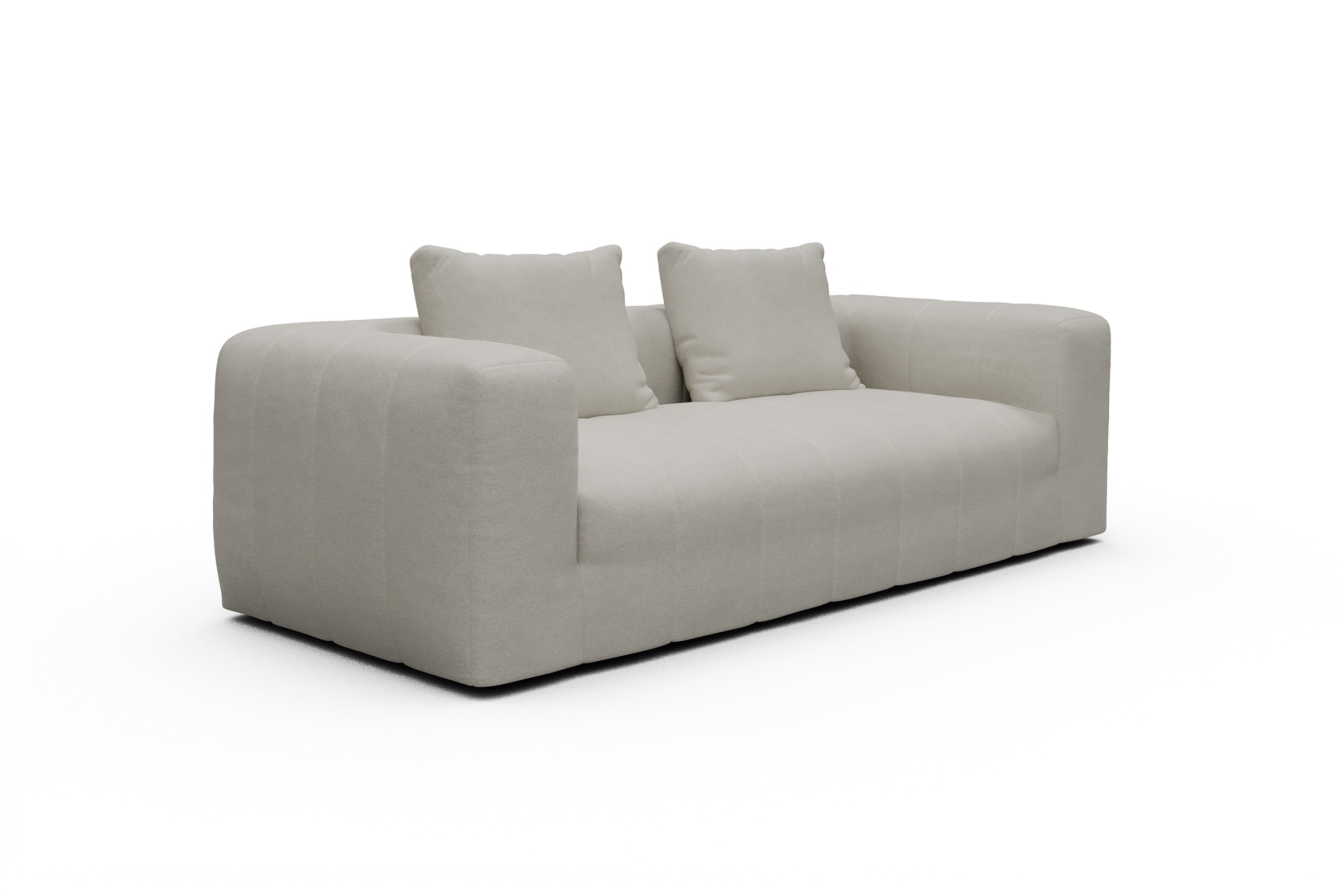 Sofa Hugo 3-Sitzer Denari-Clean-Beige
