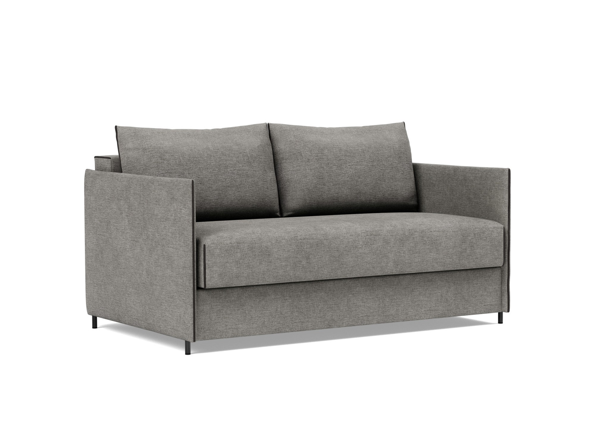 Schlafsofa Luoma Flachgewebe Avella 282-Warm-Grey