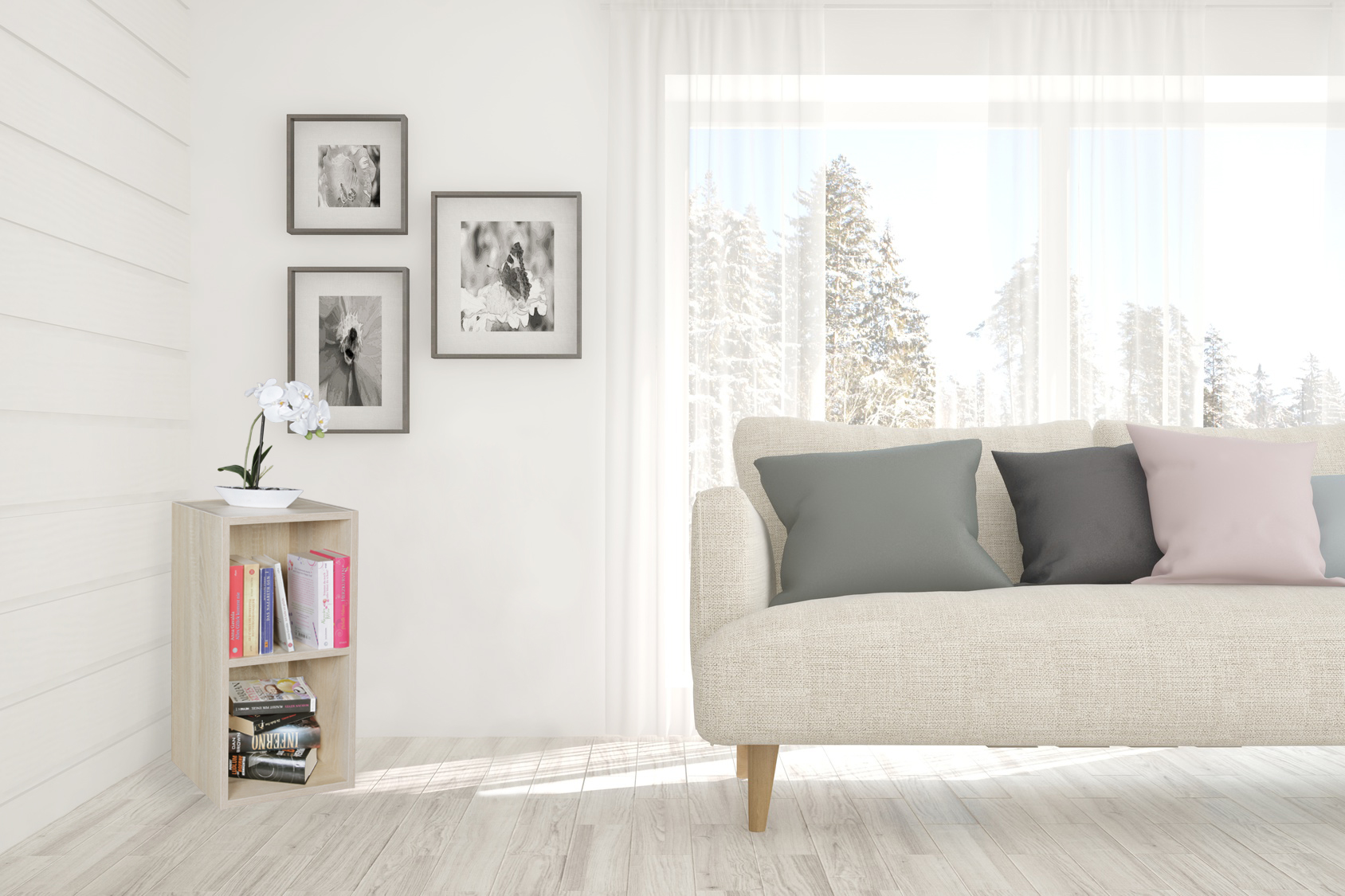 Standregal Endre Sonoma 30 × 30 × 60 cm