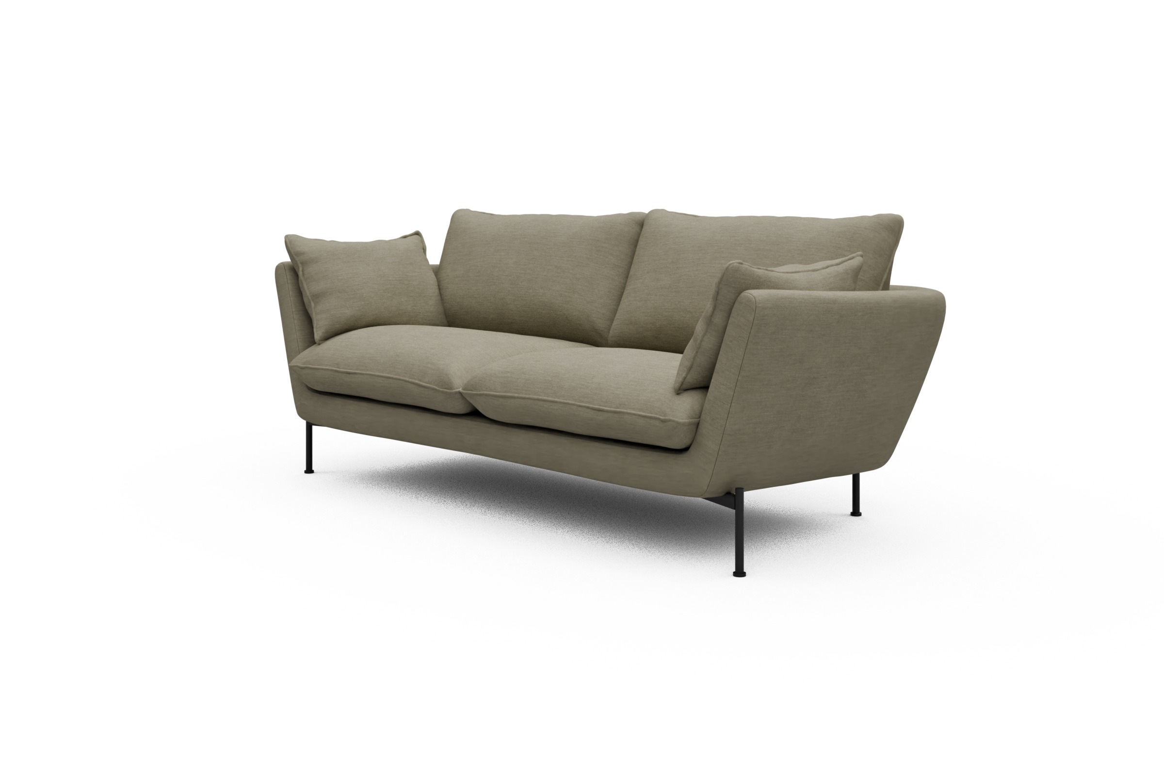 Sofa Anton 2-Sitzer Vivus-Dusty-Sand