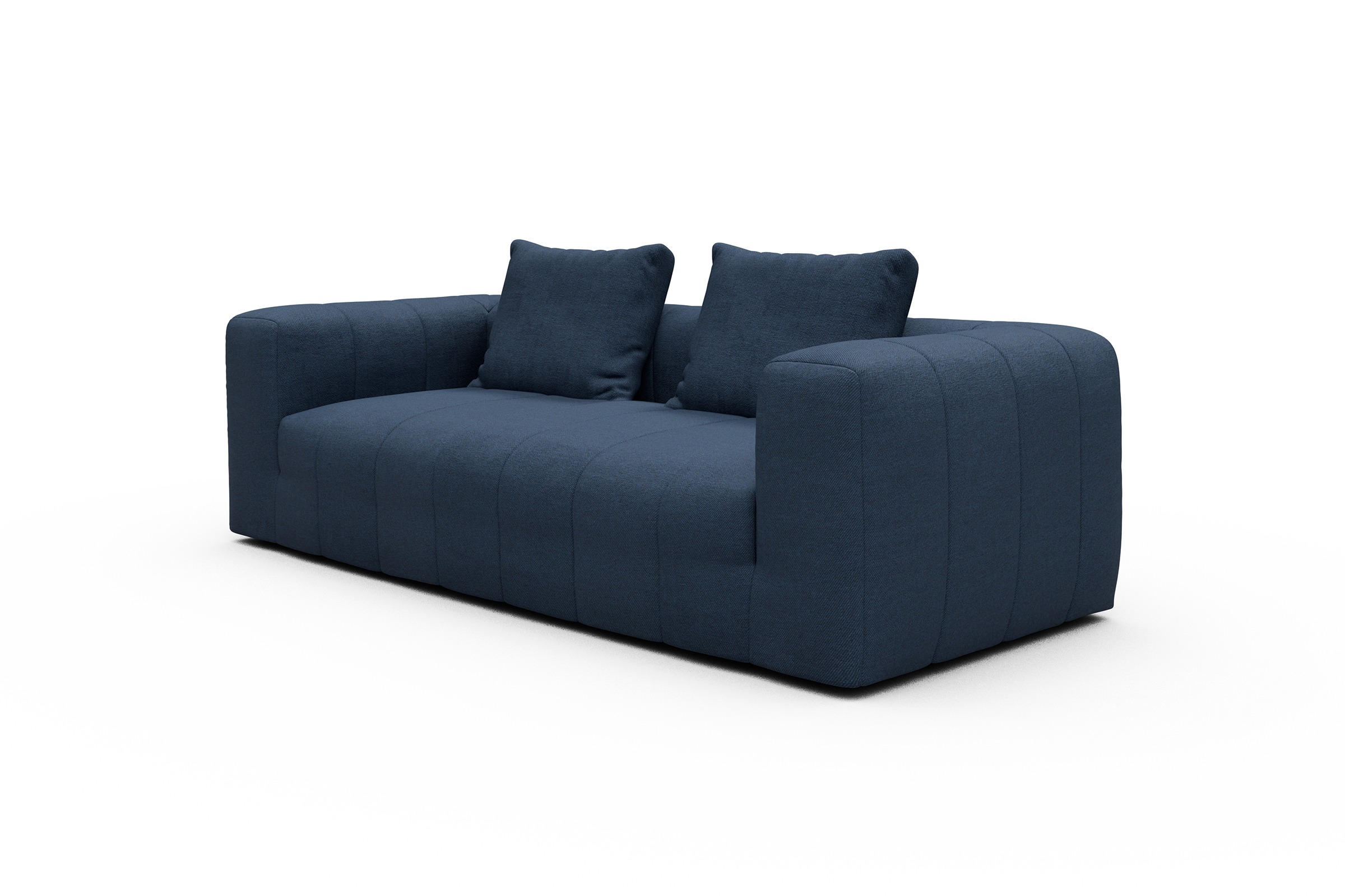 Sofa Hugo 3-Sitzer Weda-Blue