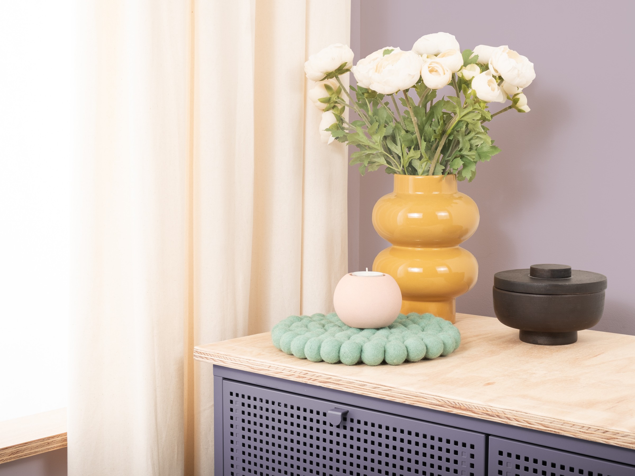 myfelt Fine Topfuntersetzer Türkis Ø 20 cm