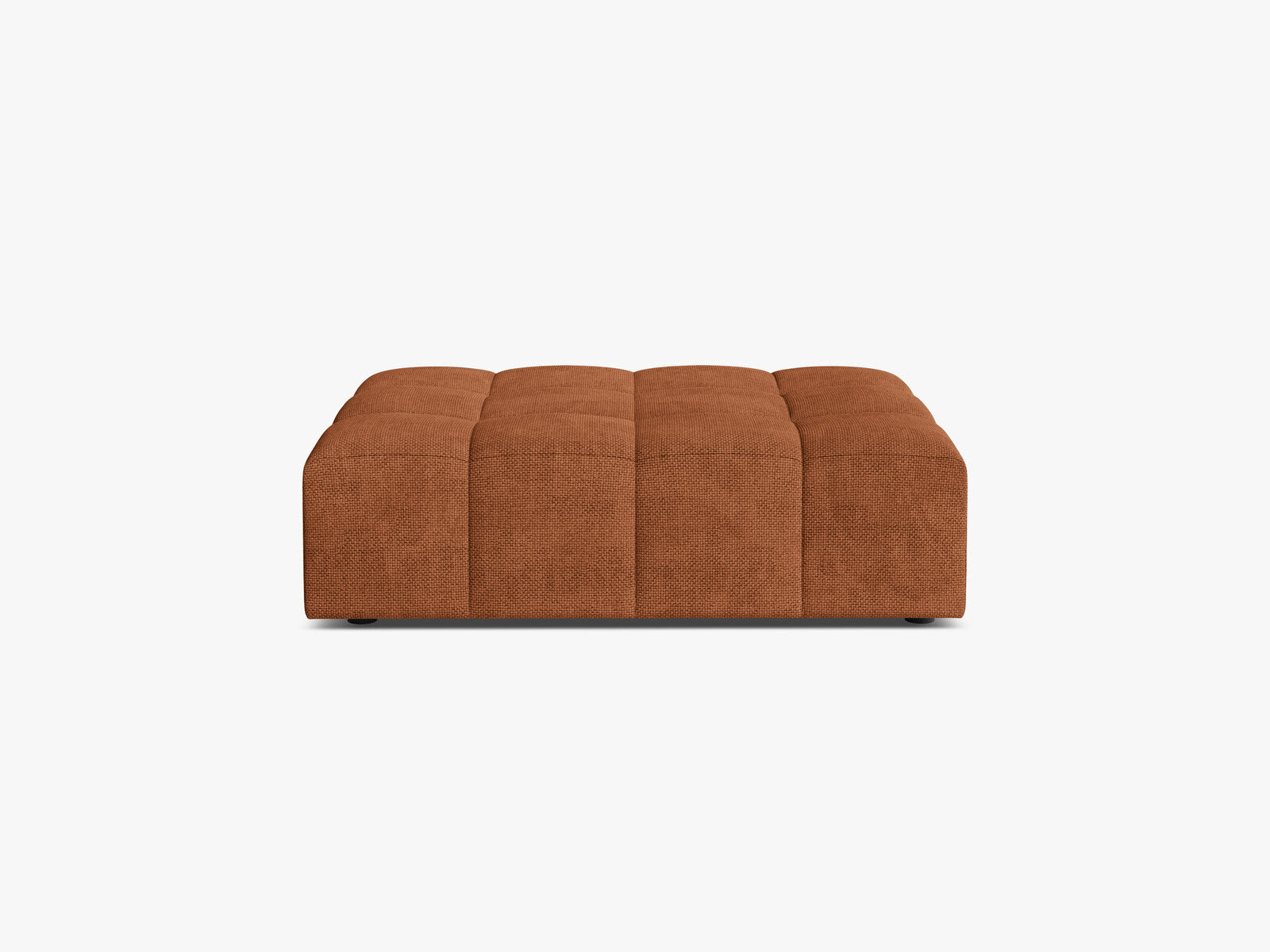 Micadoni Hocker Jennifer 1-Sitzer Chenille Eden Ziegel