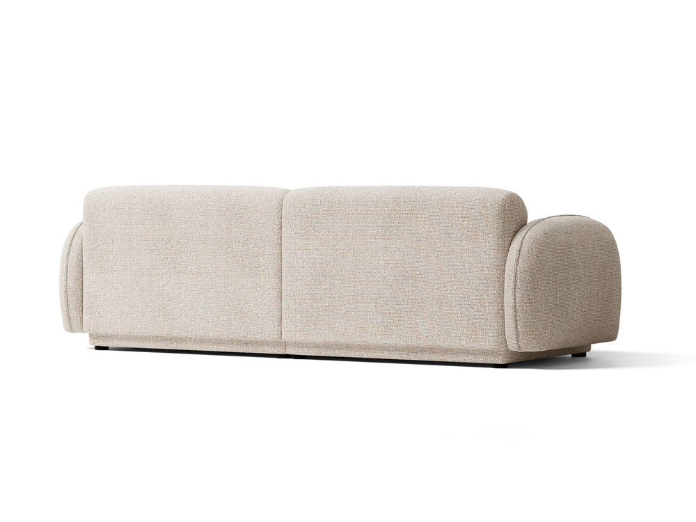 Cosmopolitan Design Sofa Bilbao 4-Sitzer Boucle Miles Beige