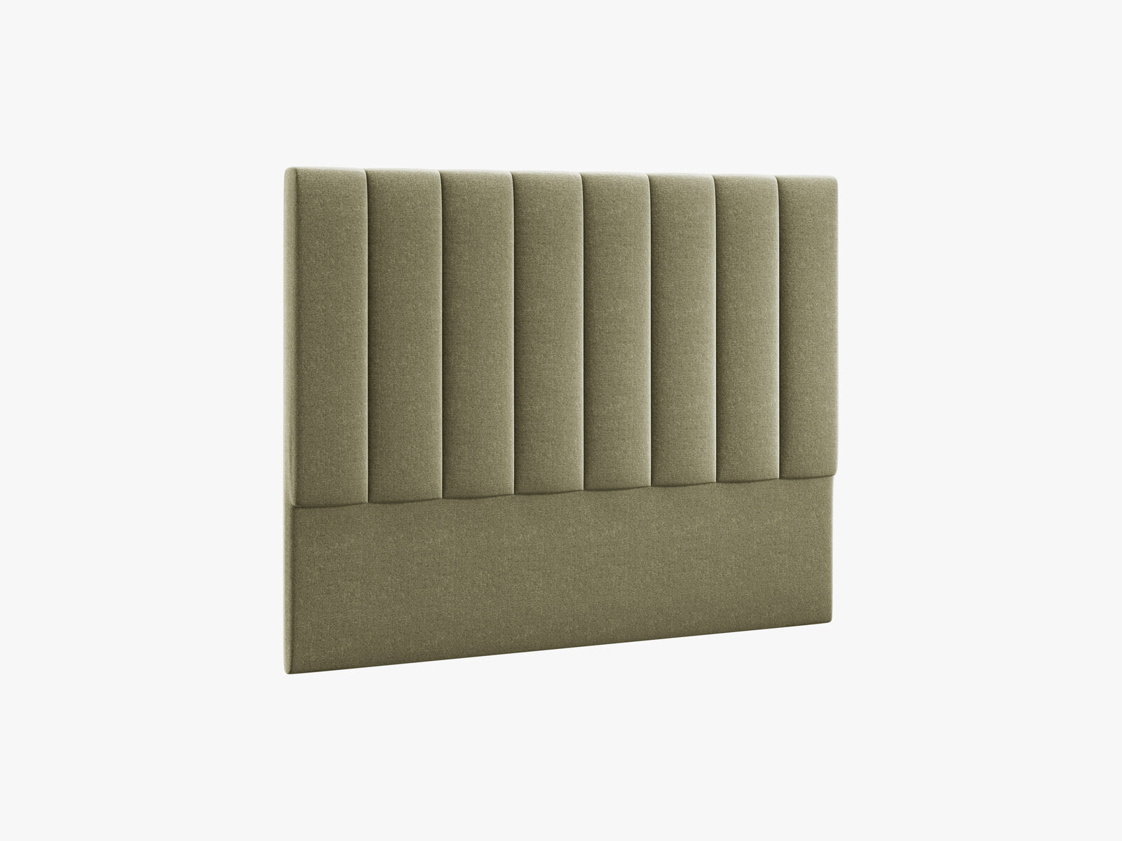 Micadoni Marl Polster-Kopfteil Chenille Eden Grün 160x120