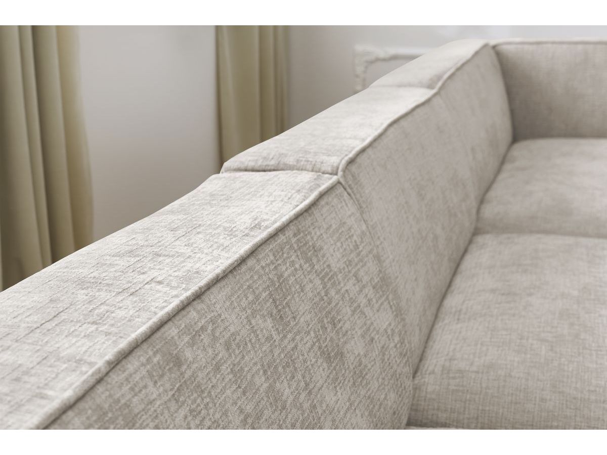 Bobochic Megeve Wohnlandschaft Strukturstoff Beige Ecke links