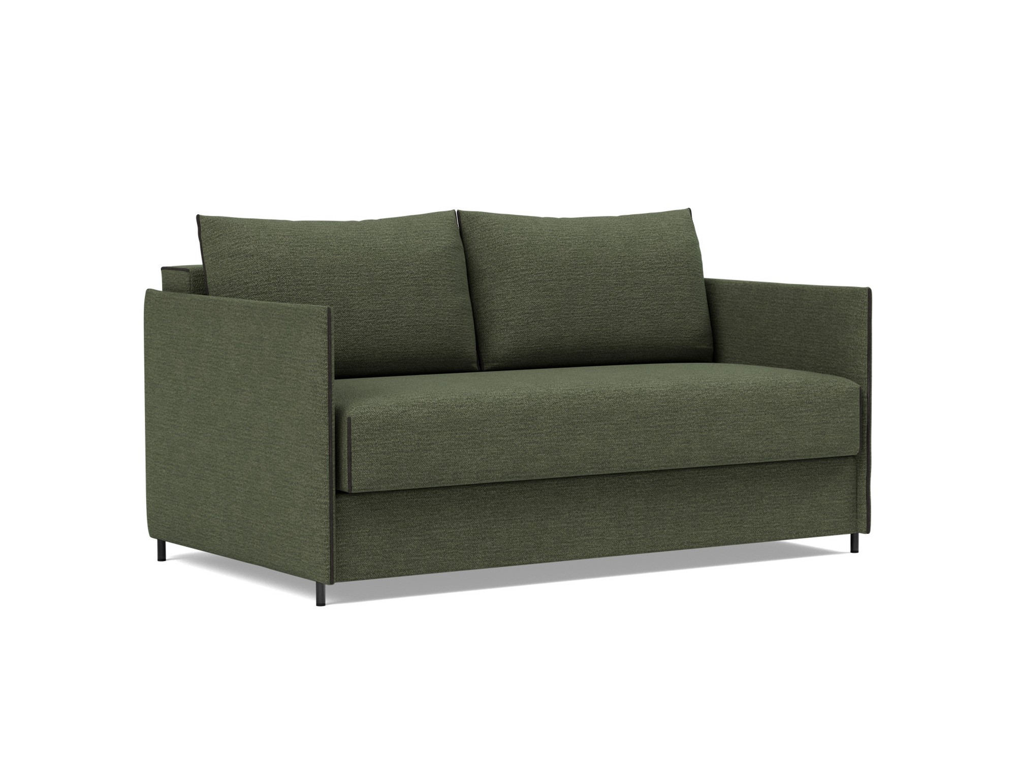 Schlafsofa Luoma Strukturierter Stoff Taura 353-Forest