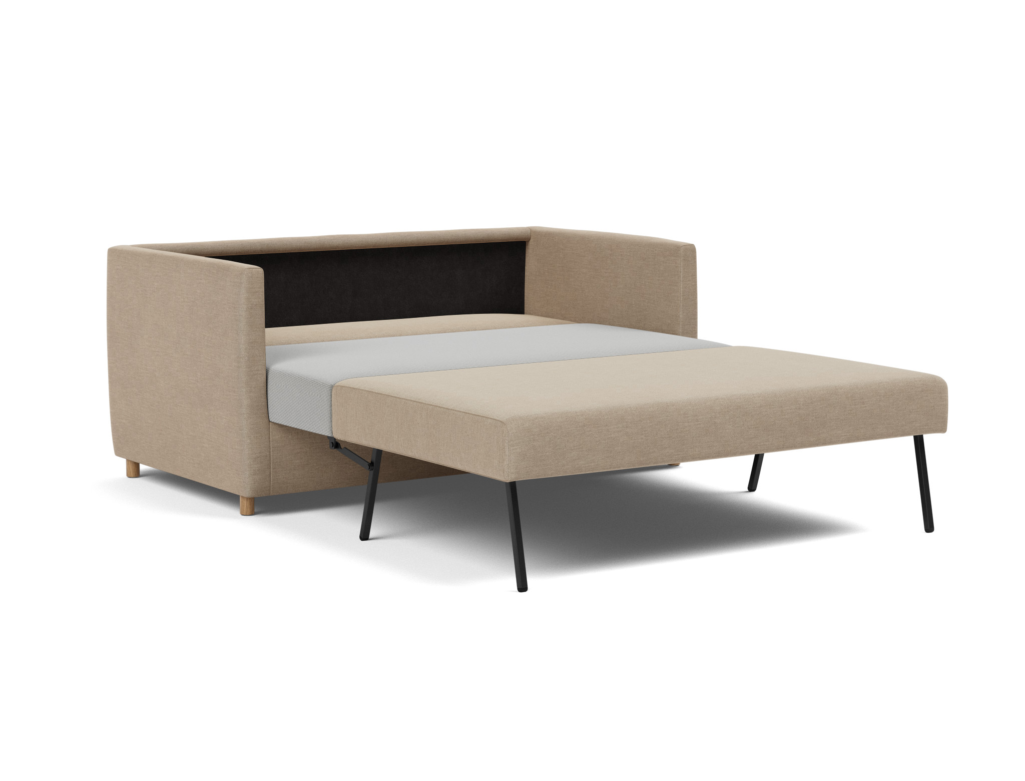 Schlafsofa Olan Flachgewebe Phobos 587-Mocha