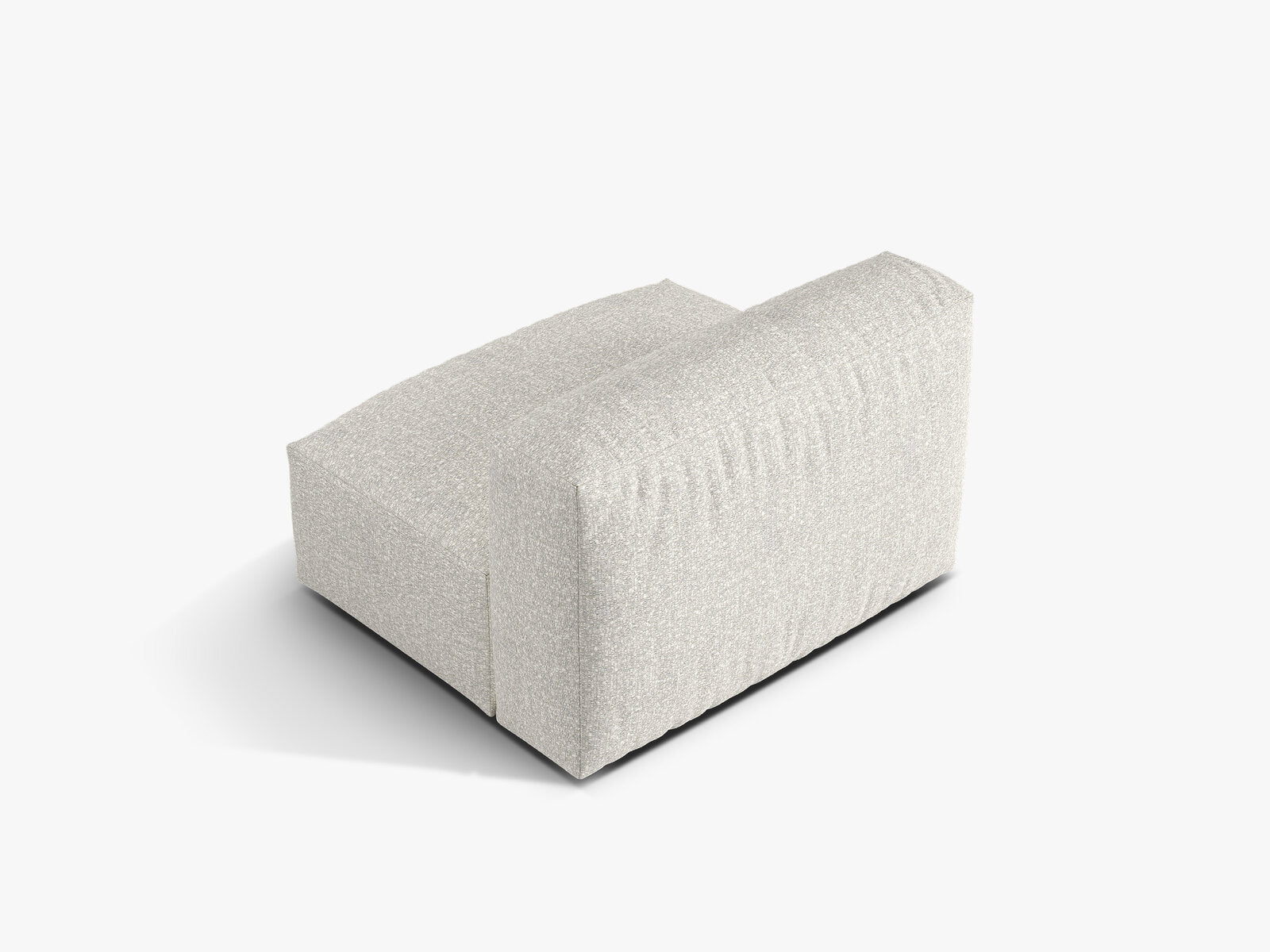 Micadoni Modul Martina 1-Sitzer Boucle Monet Grau Beige Melange